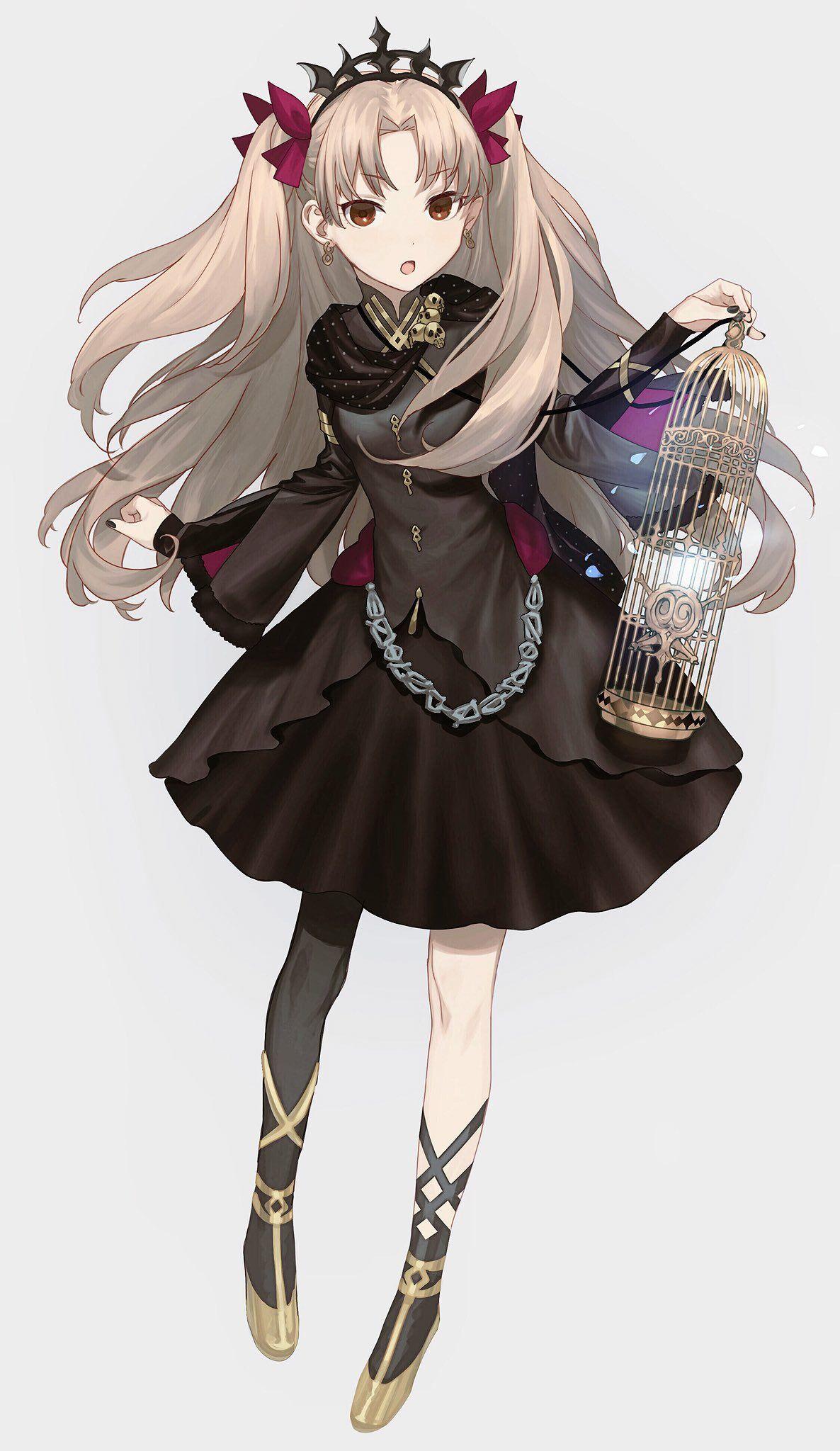 1186x2048 Lancer (Ereshkigal) Rin Anime Image Board