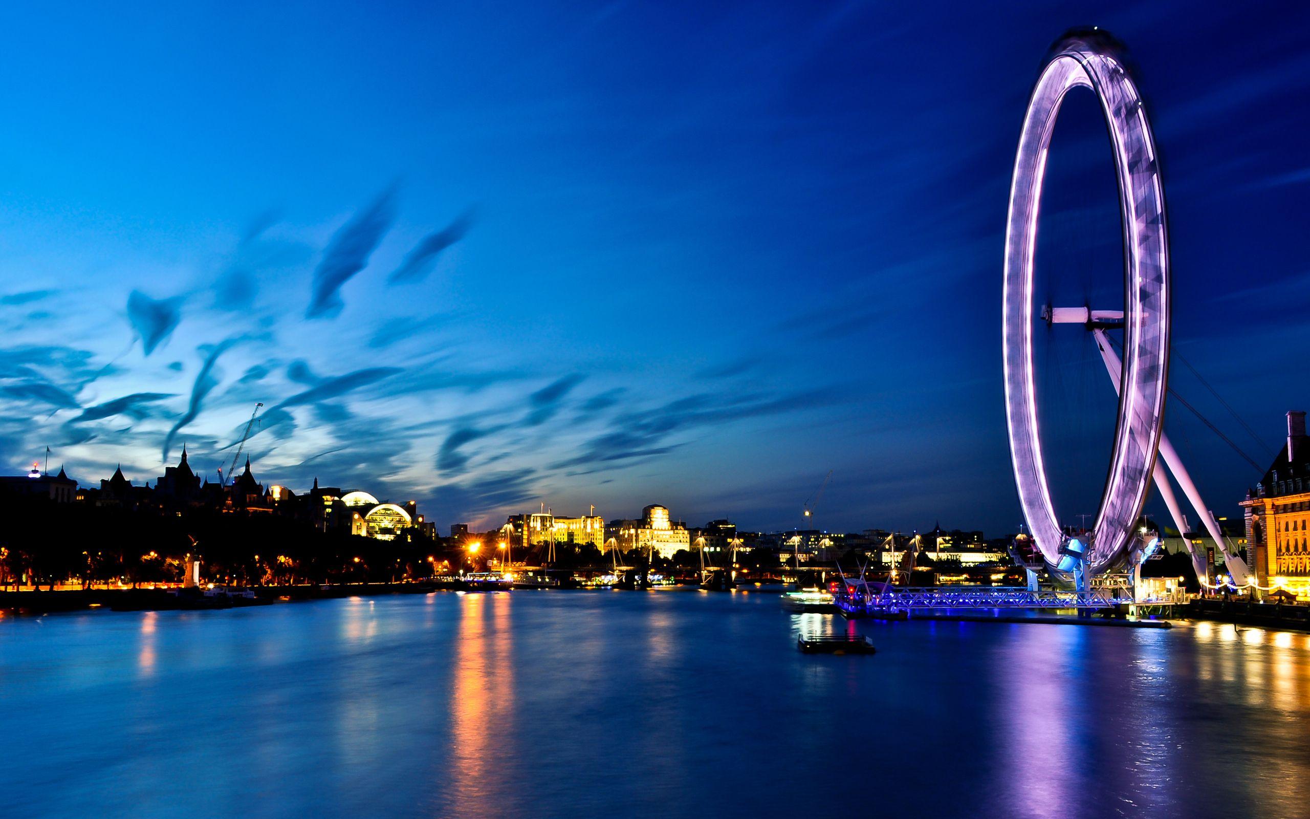 2560x1600 Awesome 4K Ultra HD Wallpaper's Collection: London Eye Wallpaper