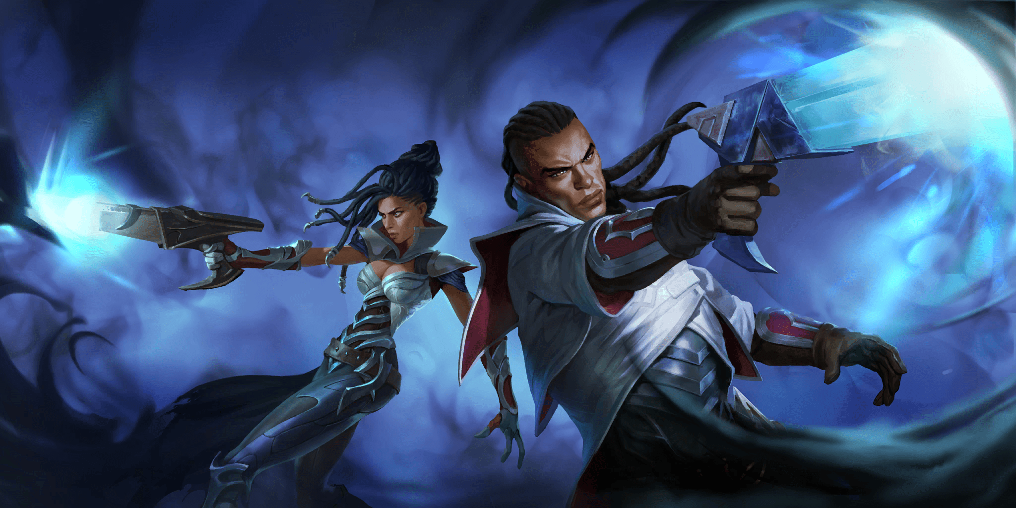 2048x1024 Lucian (Universe). League of Legends