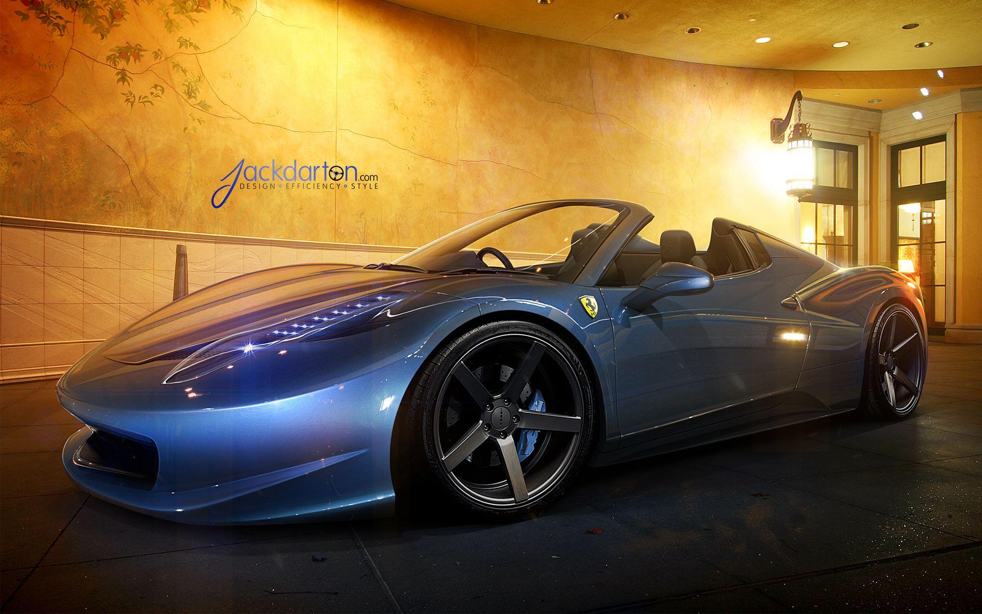 1920x1200 Ferrari 458 Spider Wallpaper