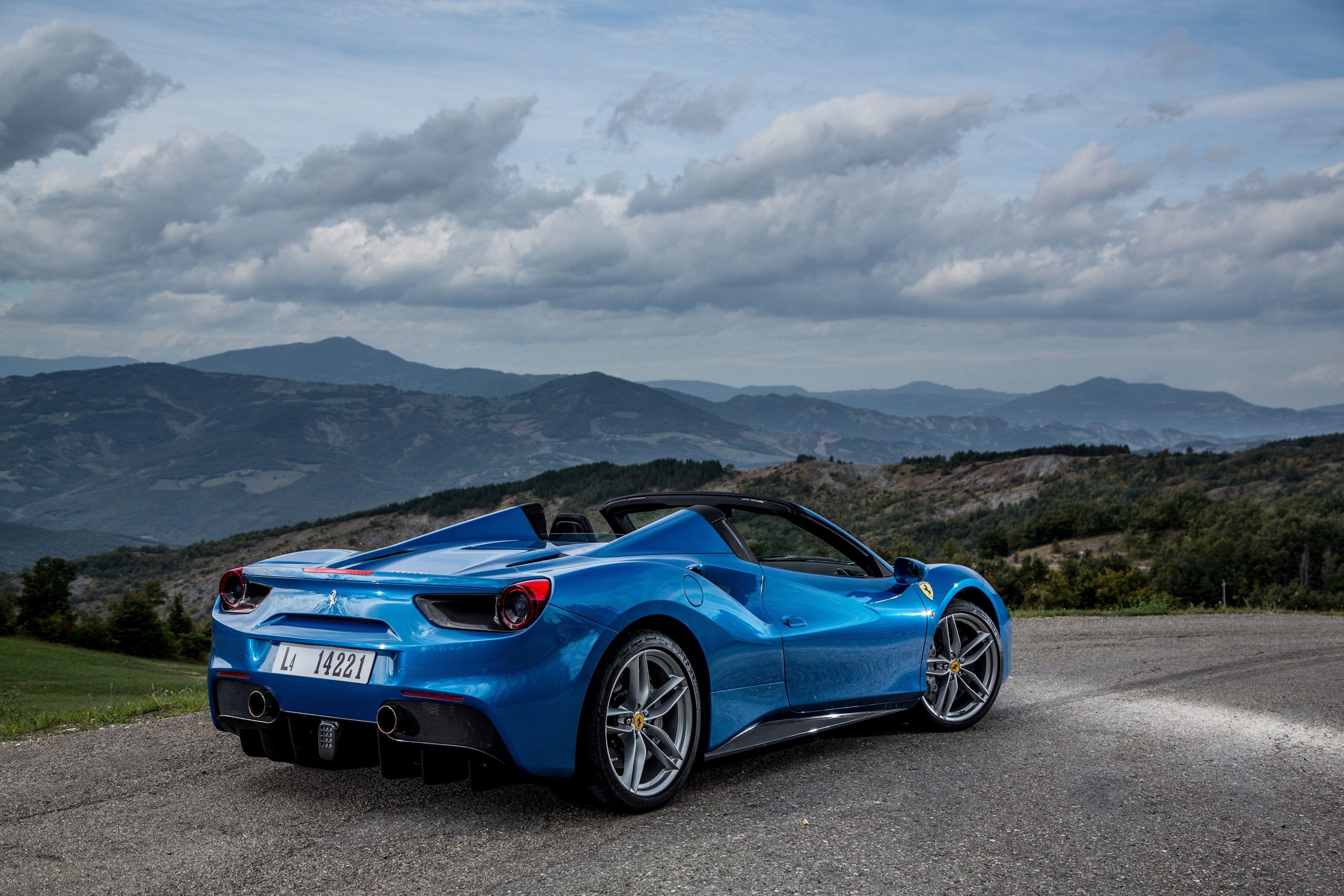 4096x2731 ferrari 488 spider HD image
