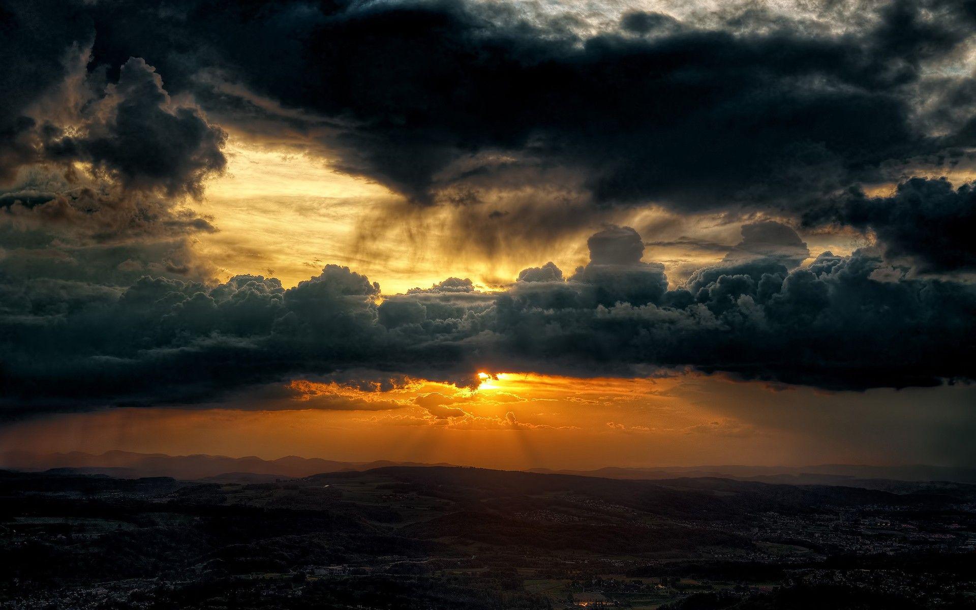 1920x1200 A Scary Sky Background. Beautiful Sky Wallpaper, Sky Wallpaper and Tumblr Sky Wallpaper