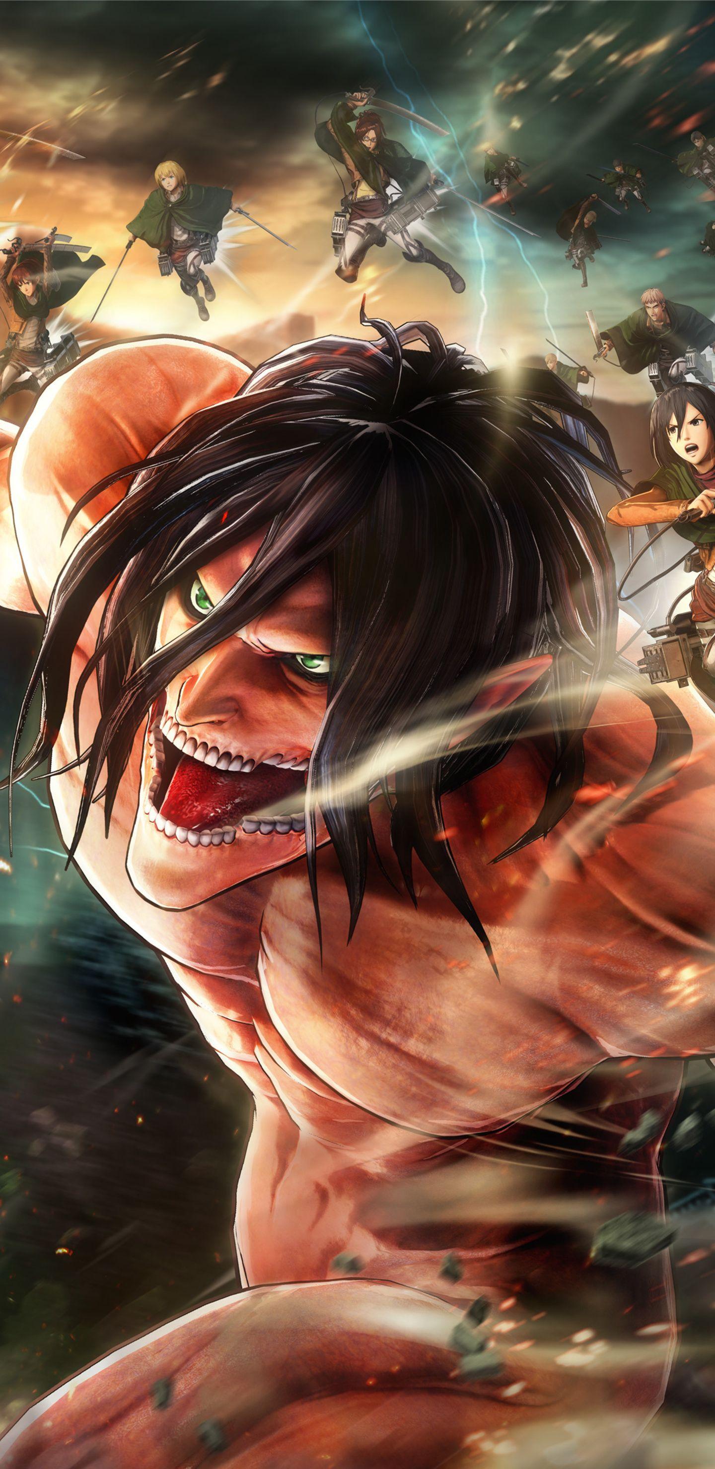 1440x2960 Attack On Titan 2 Samsung Galaxy Note S S SQHD HD 4k Wallpaper, Image, Background, Photo and Picture