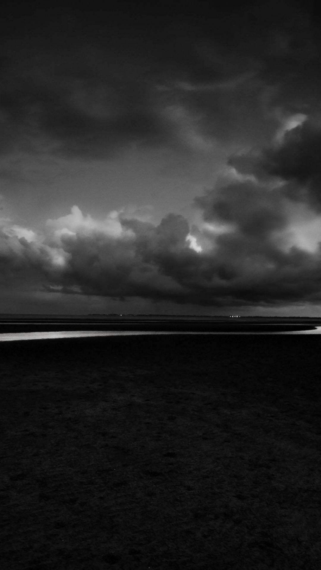 1080x1920 Dark Clouds iPhone Wallpaper