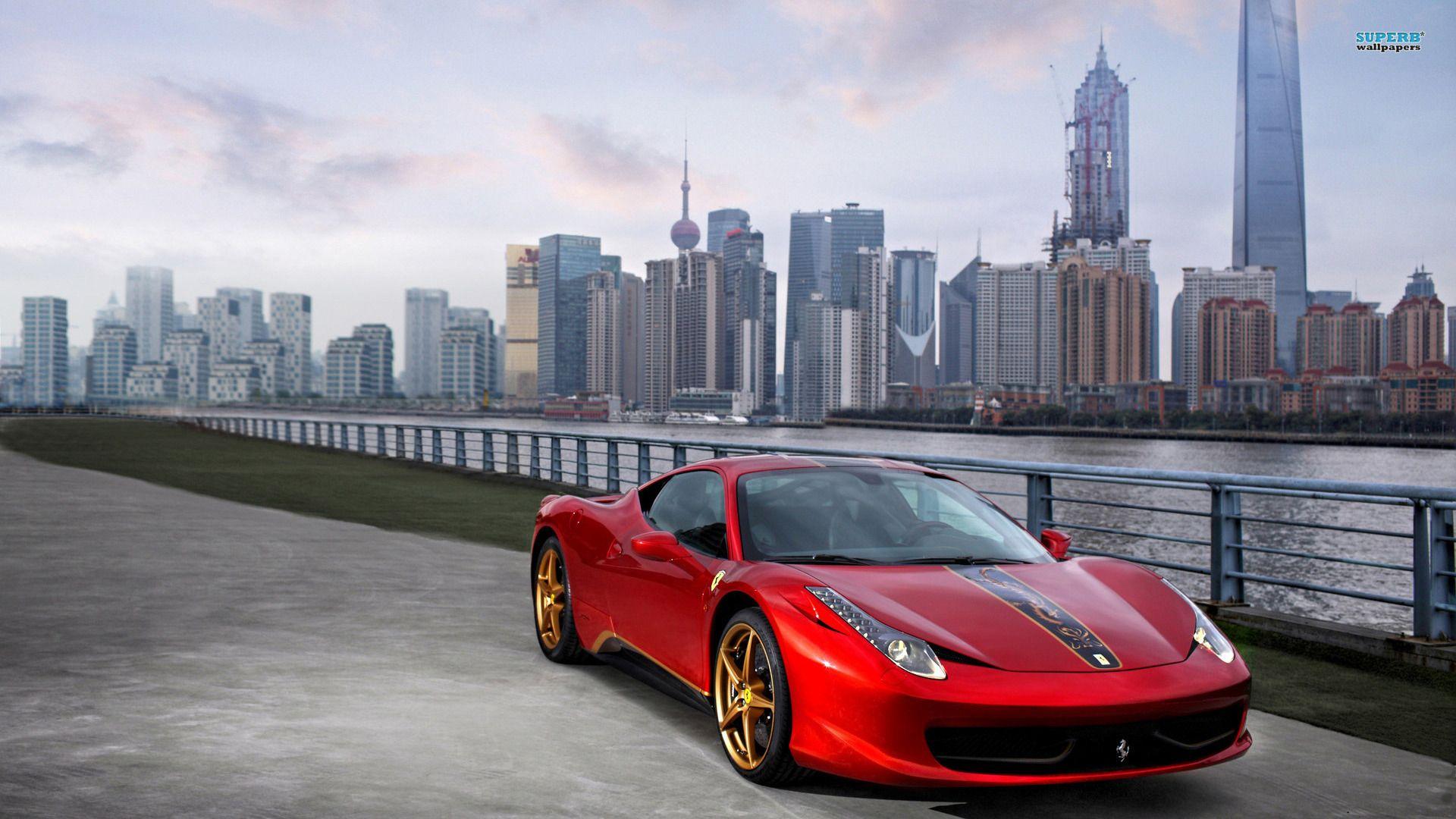 1920x1080 Ferrari 458 Spider Wallpaper 1920x1080
