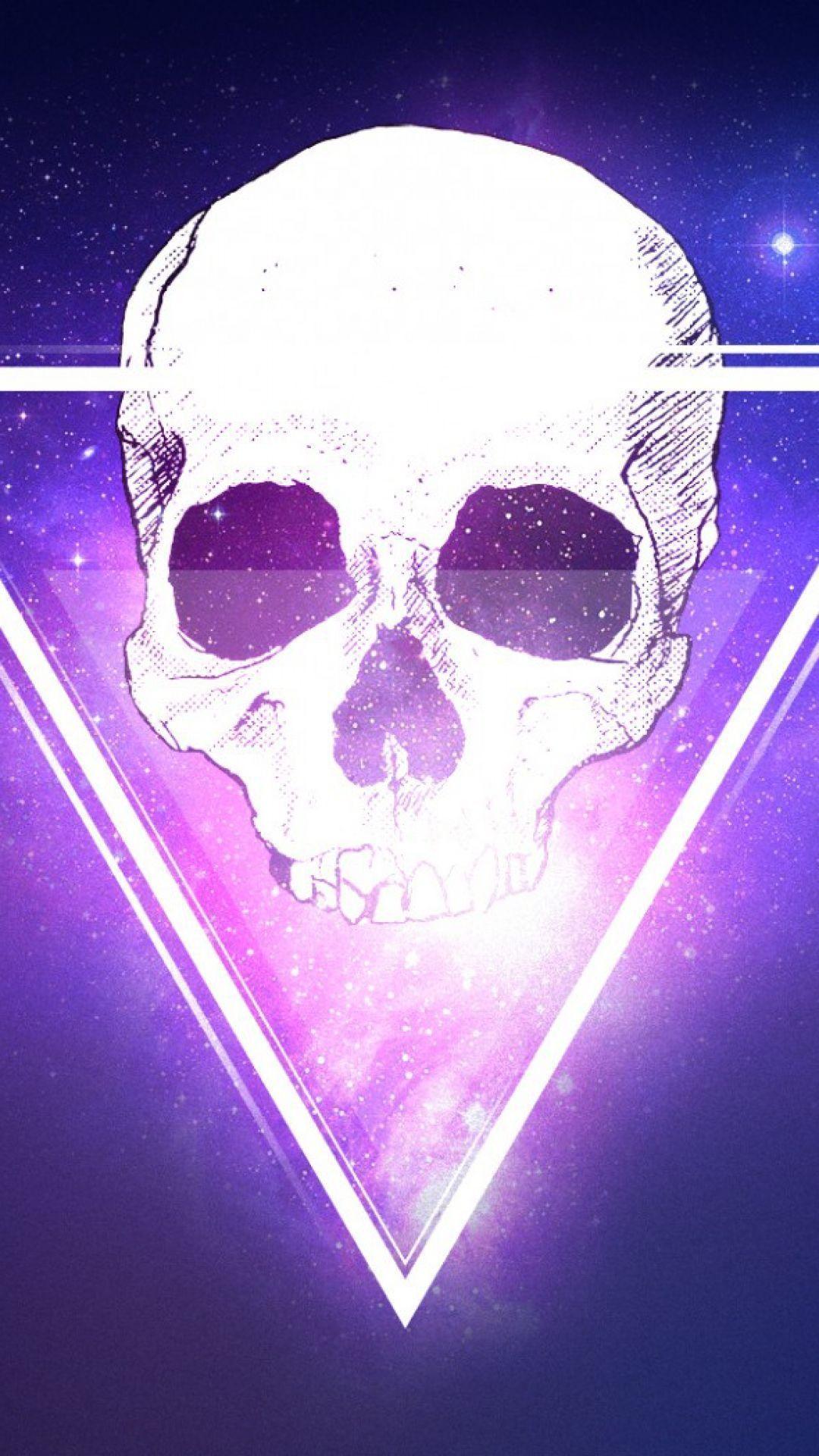 1080x1920 Triangle galaxy wallpaper