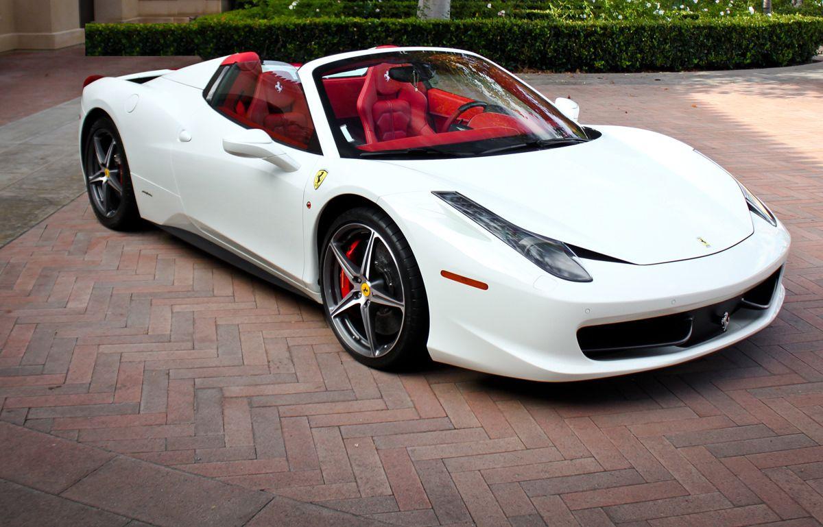 Ferrari 458 Spider Gold