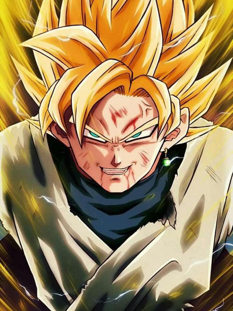 768x1024 Wallpaper Goku Super Saiyan HD for Android