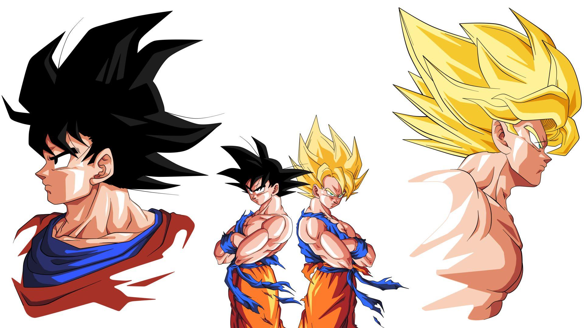 1920x1080 Goku And Super Saiyan Goku