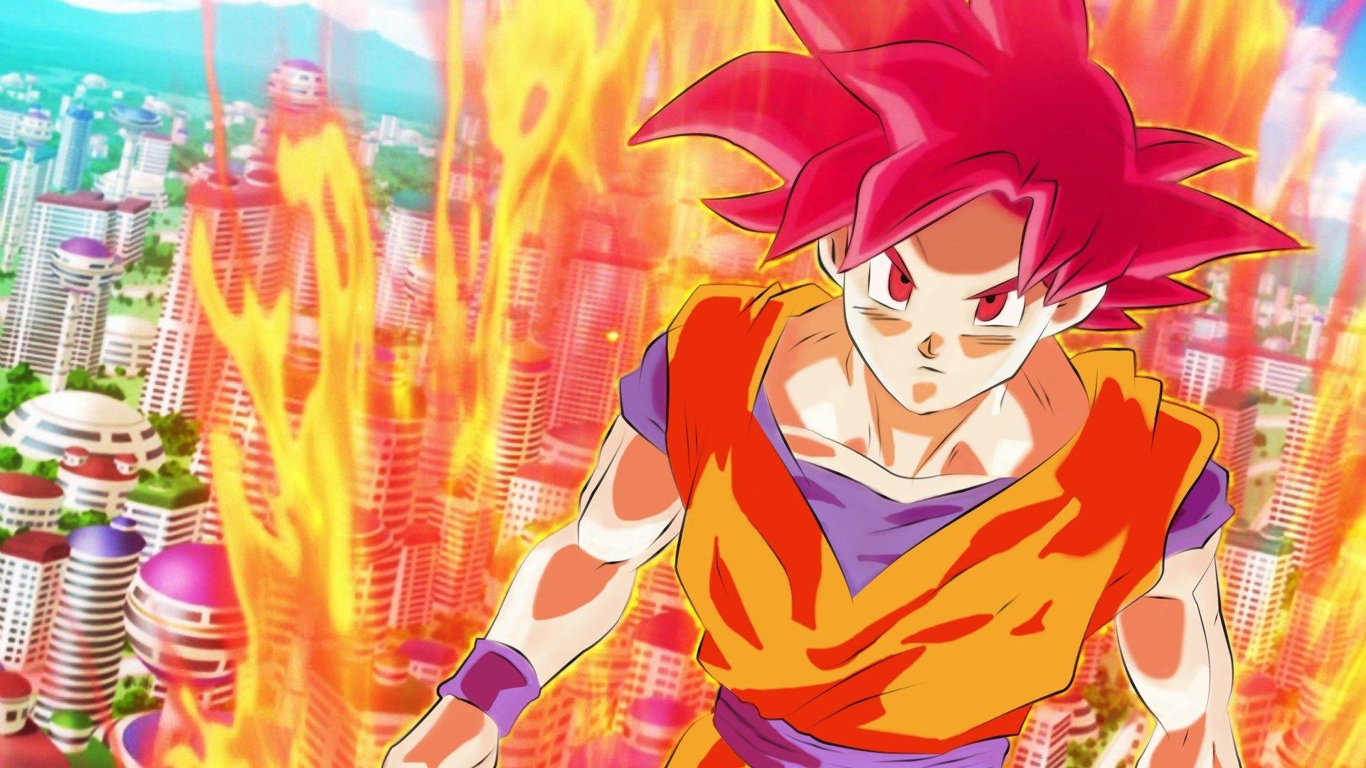 1920x1080 Dragon Ball, Dragon Ball Super, Goku, Super Saiyan God HD Wallpaper & Background • 7874 • Wallur