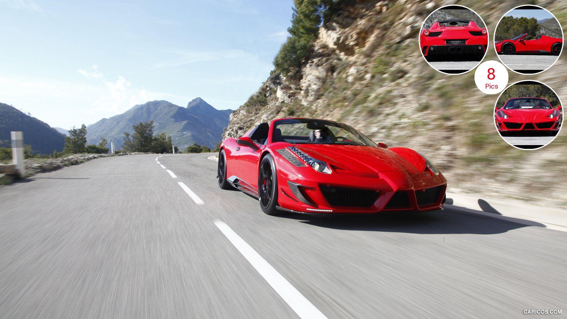 1920x1080 Mansory Ferrari 458 Spider Monaco Edition (2012). HD