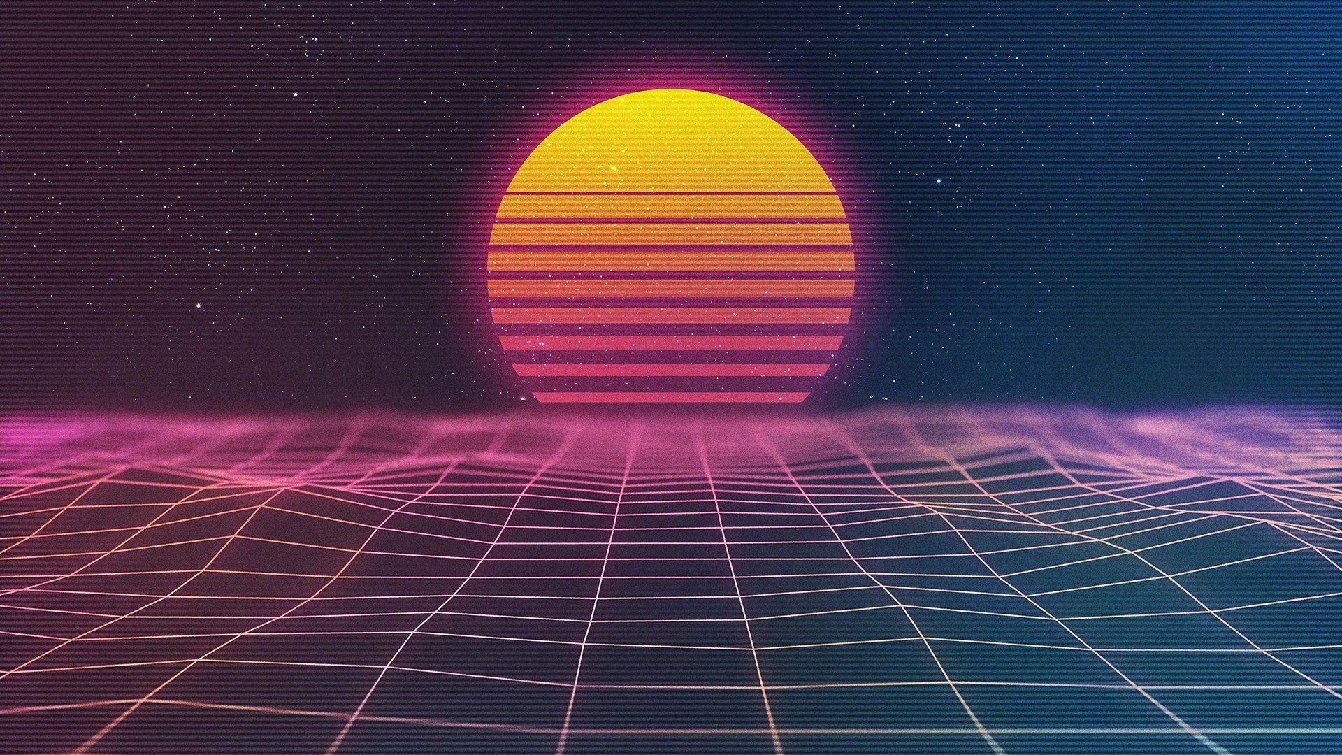 1920x1080 Synth Art Wallpaper