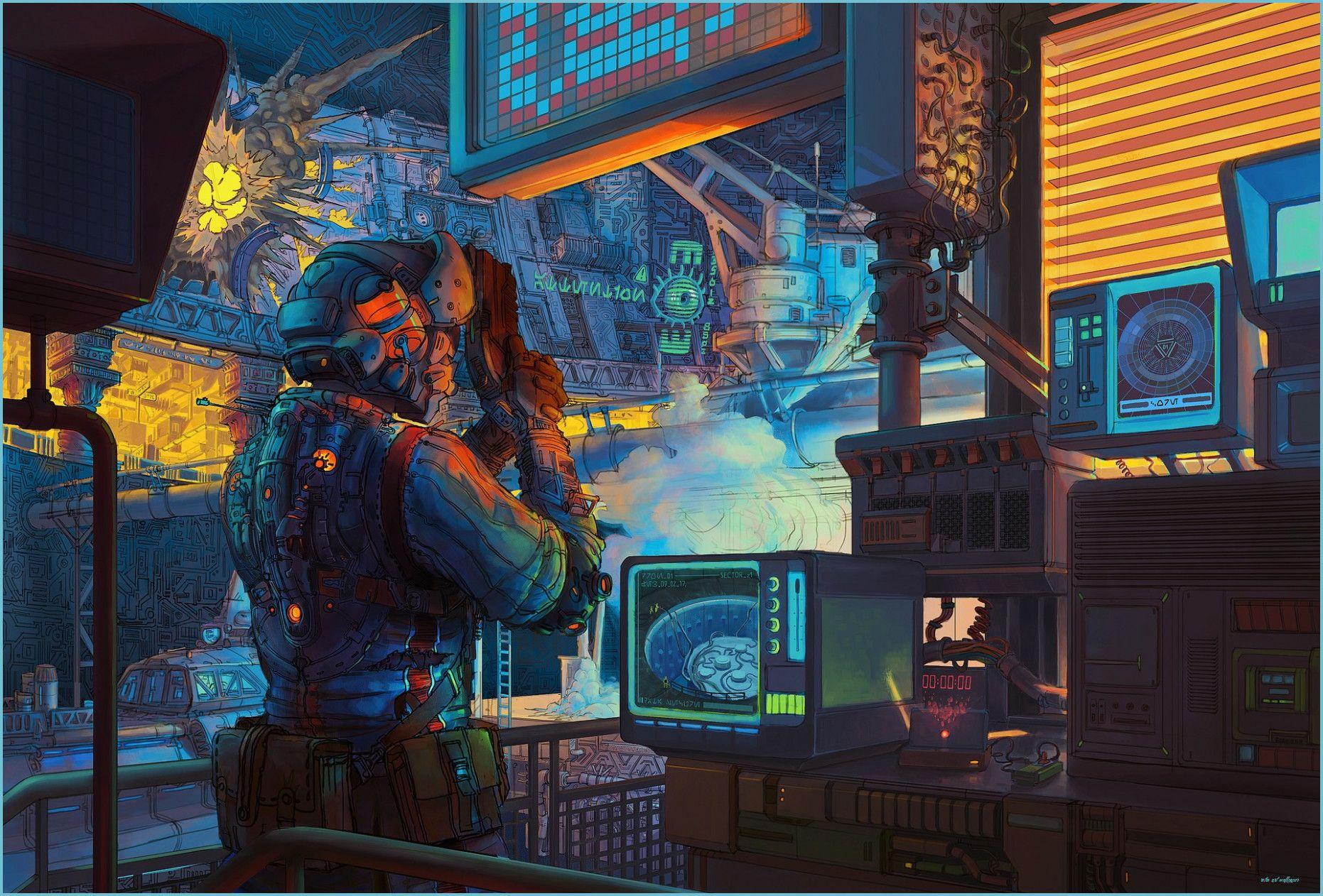 1862x1262 Retro : Wallpaper Art Wallpaper