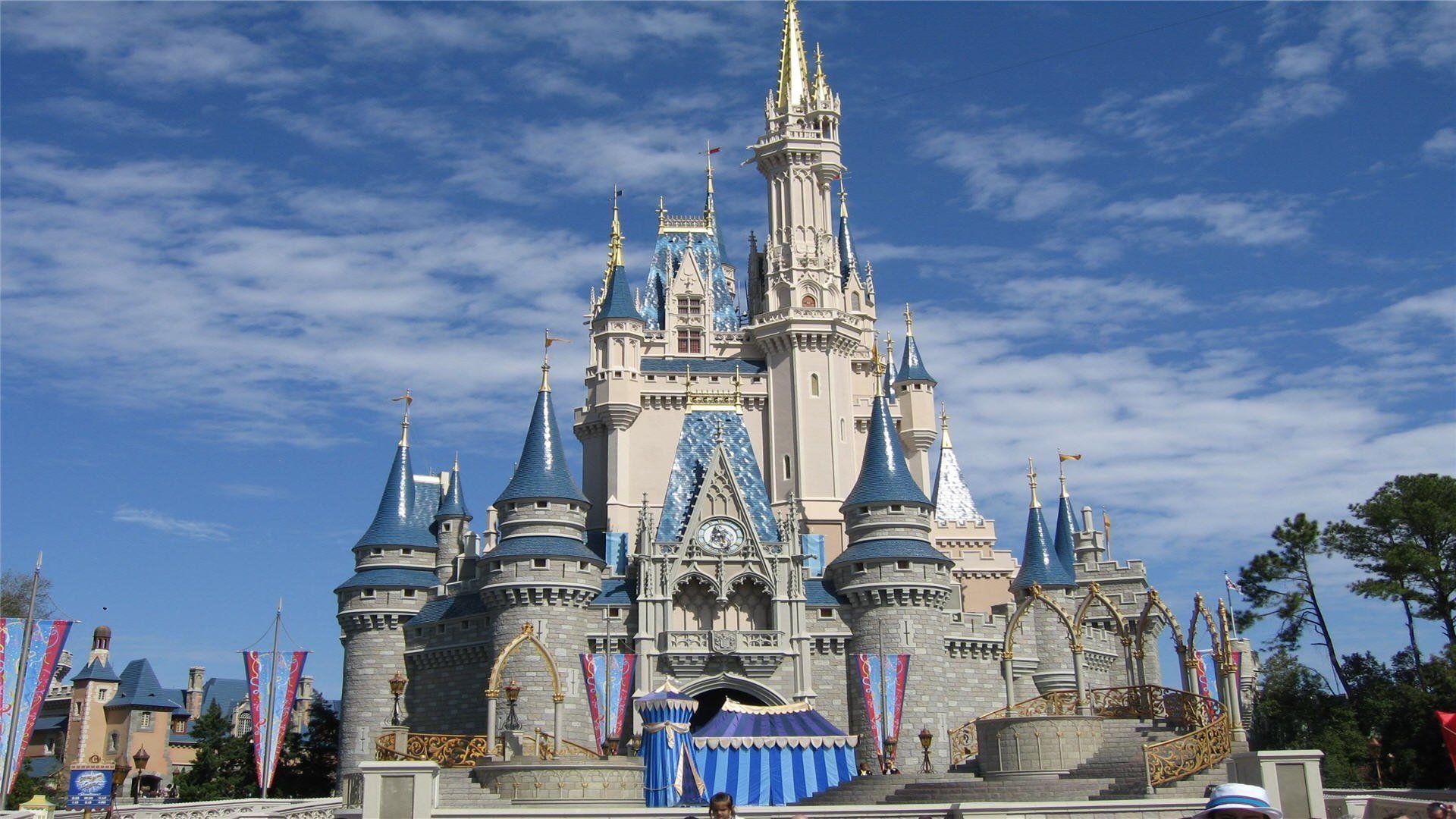 1920x1080 Disney Castle Desktop Wallpaper