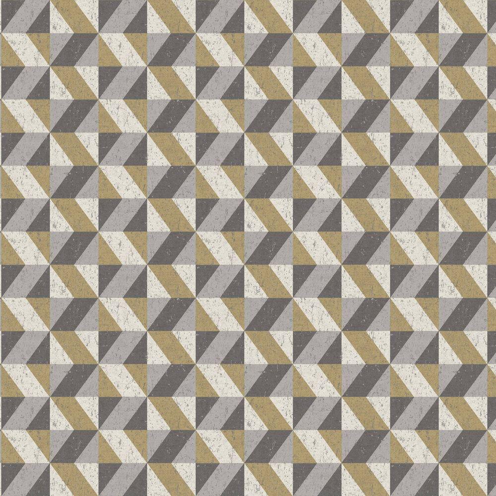 1000x1000 Cork Triangles by Albany and Gold : Wallpaper Direct