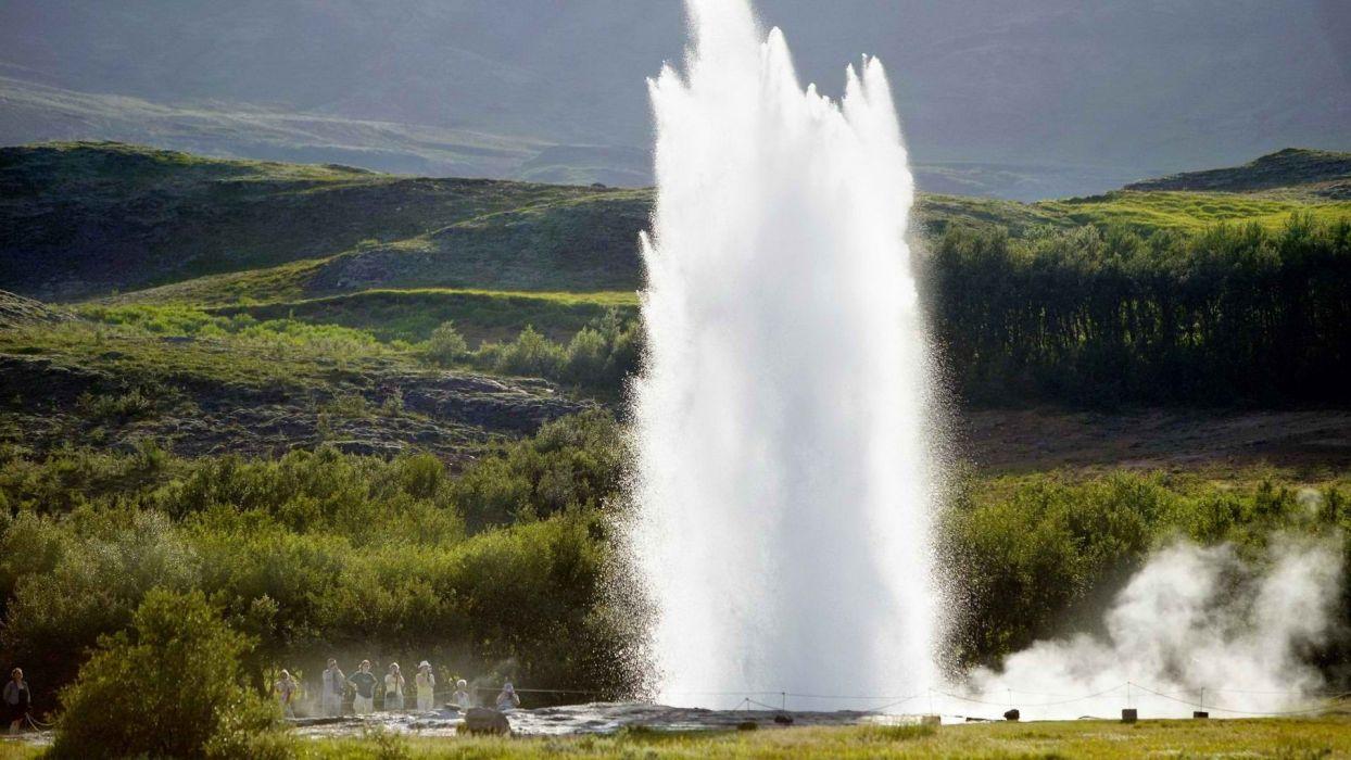 1244x700 Iceland Geyser wallpaperx1080