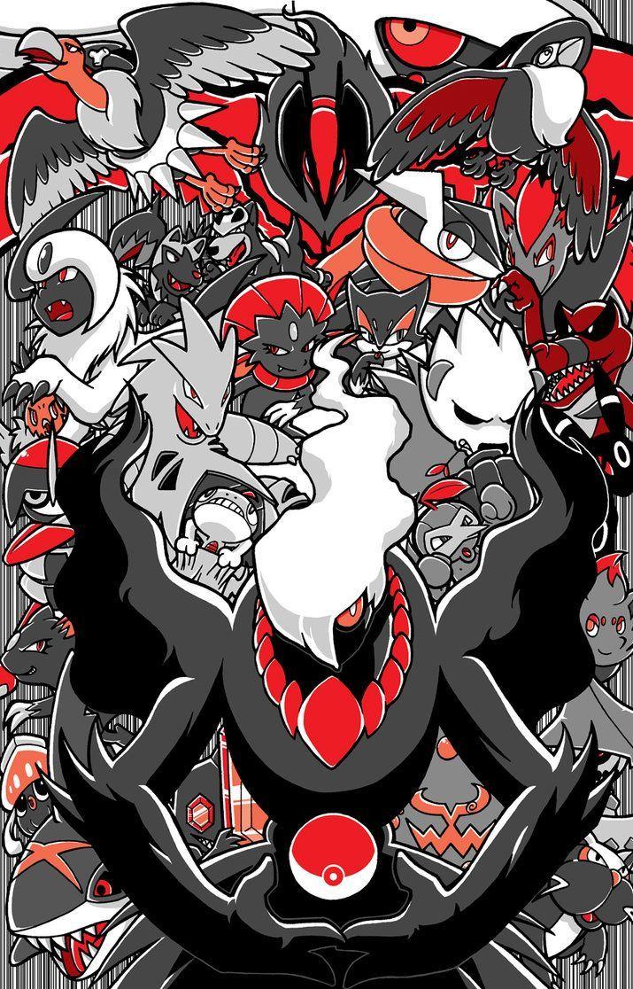 715x1116 Dark Pokemon. Dark pokémon, Dark type pokemon, Pokemon