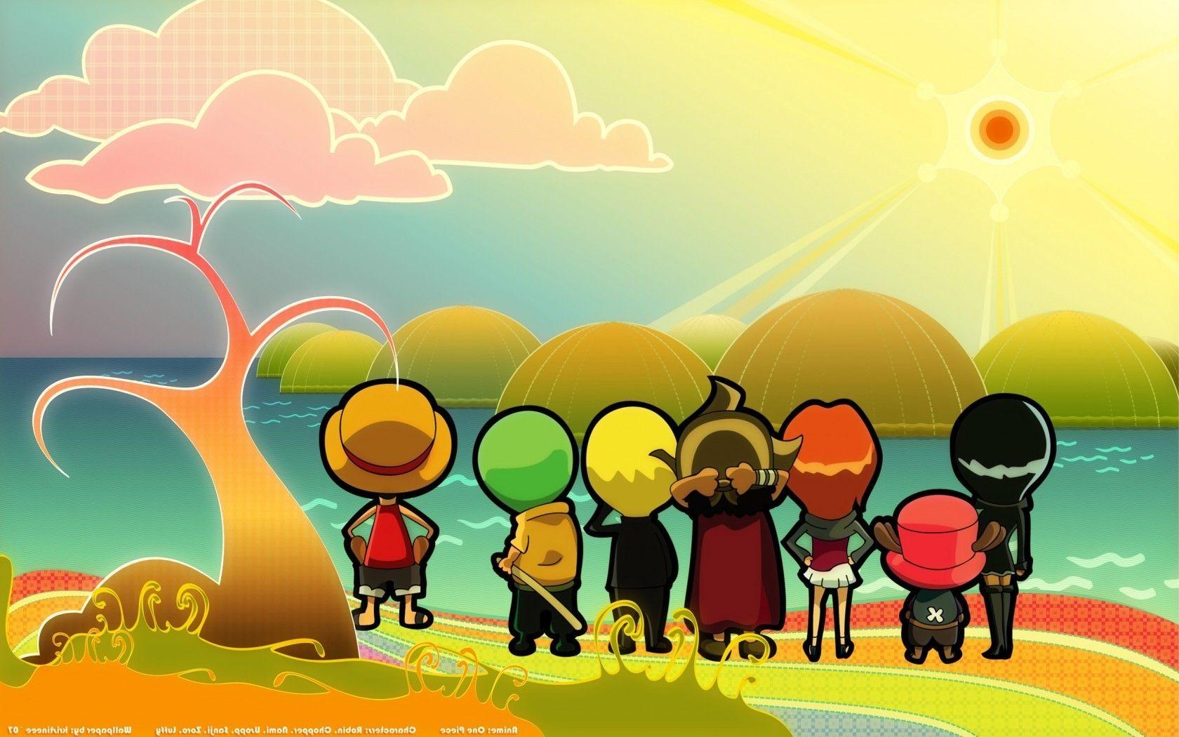 1680x1050 one piece monkey d_ luffy roronoa zoro tony tony chopper wallpaper