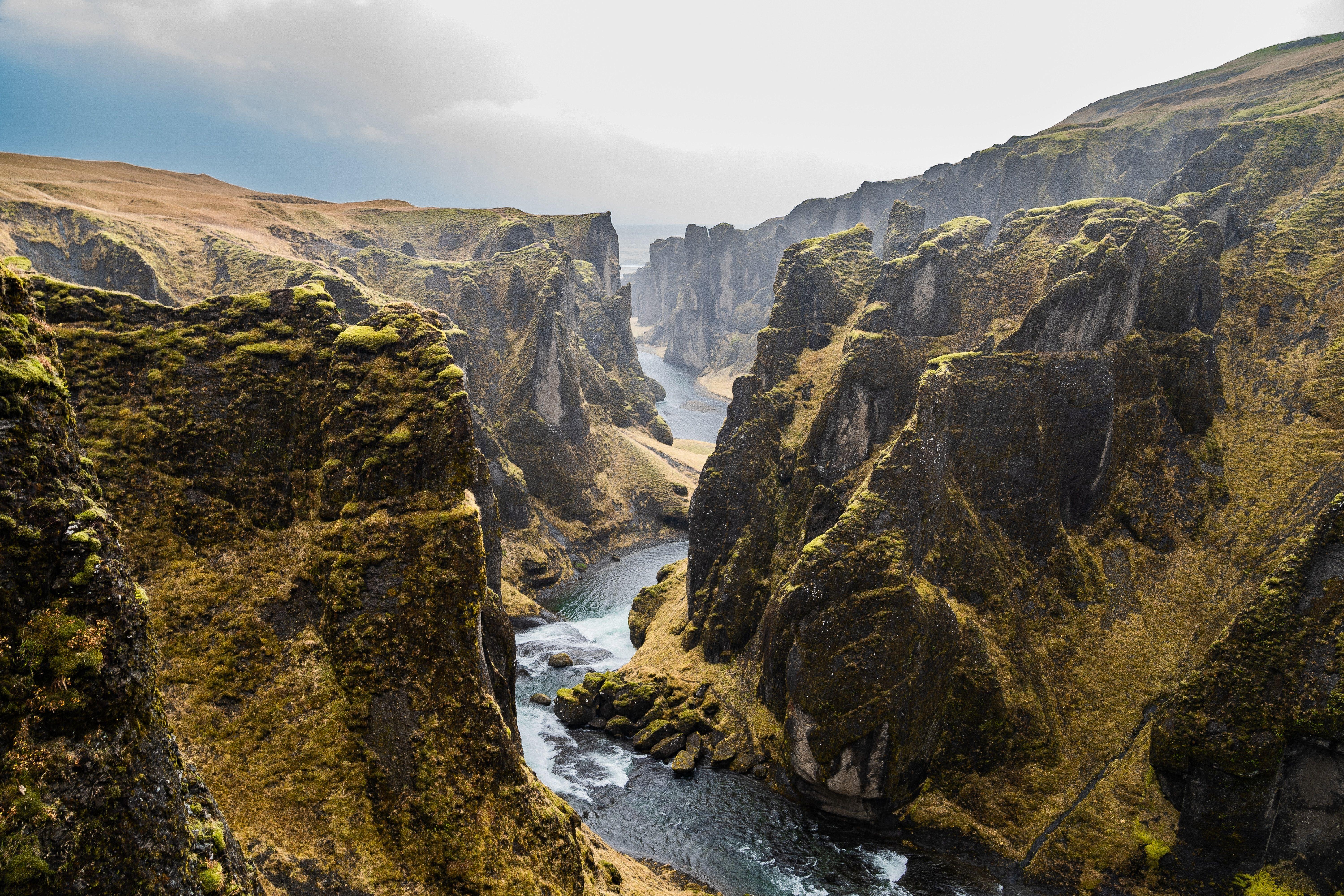 6000x4000 One of the many green canyons you will come across in Iceland (Photo by Jack Millard)