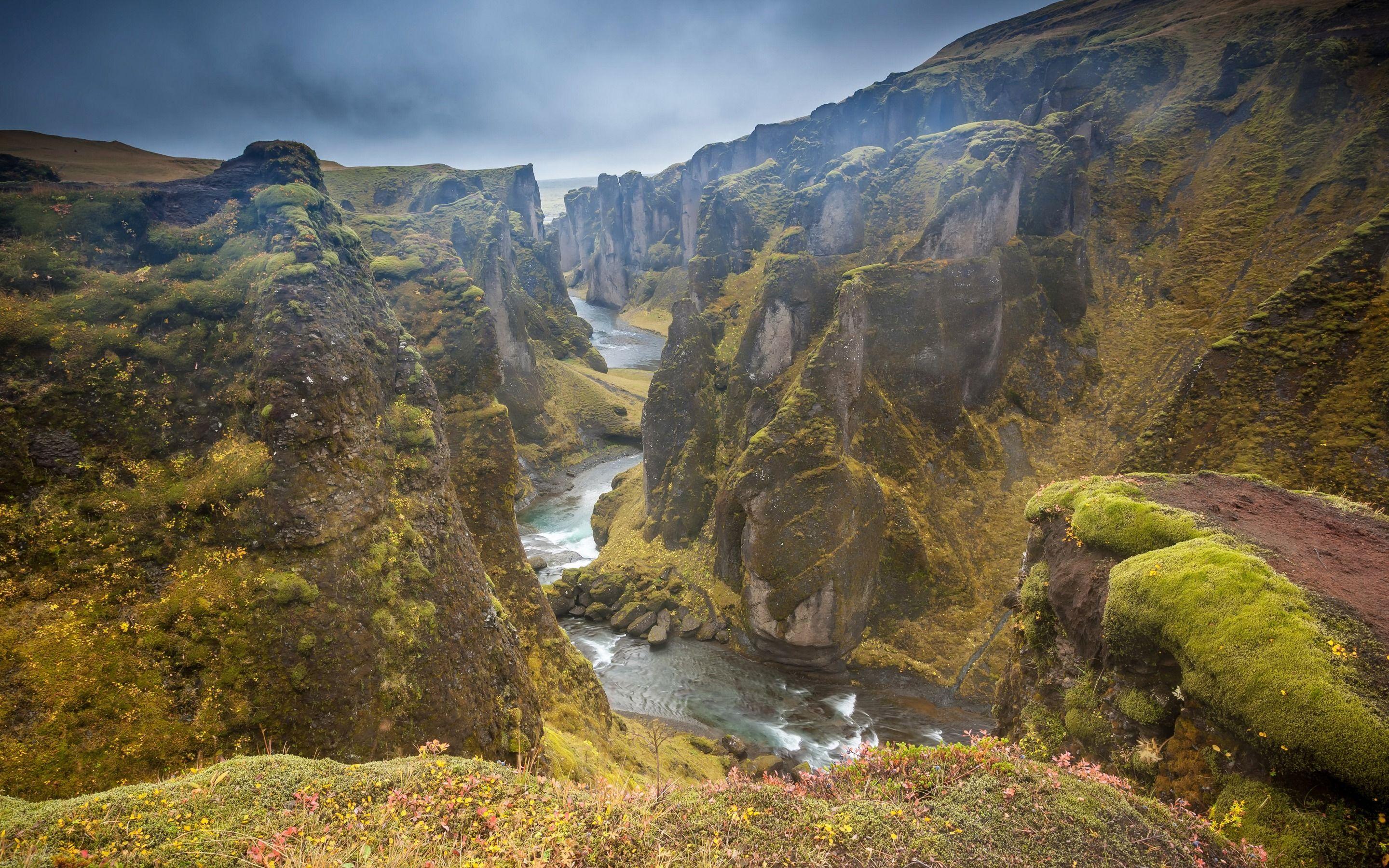 2880x1800 Download Wallpaper Rocks, Canyon, Mountain River, Gorge, Iceland, Vestur Skaftafellssysla For Desktop With Resolution 2880x1800. High Quality HD Picture Wallpaper