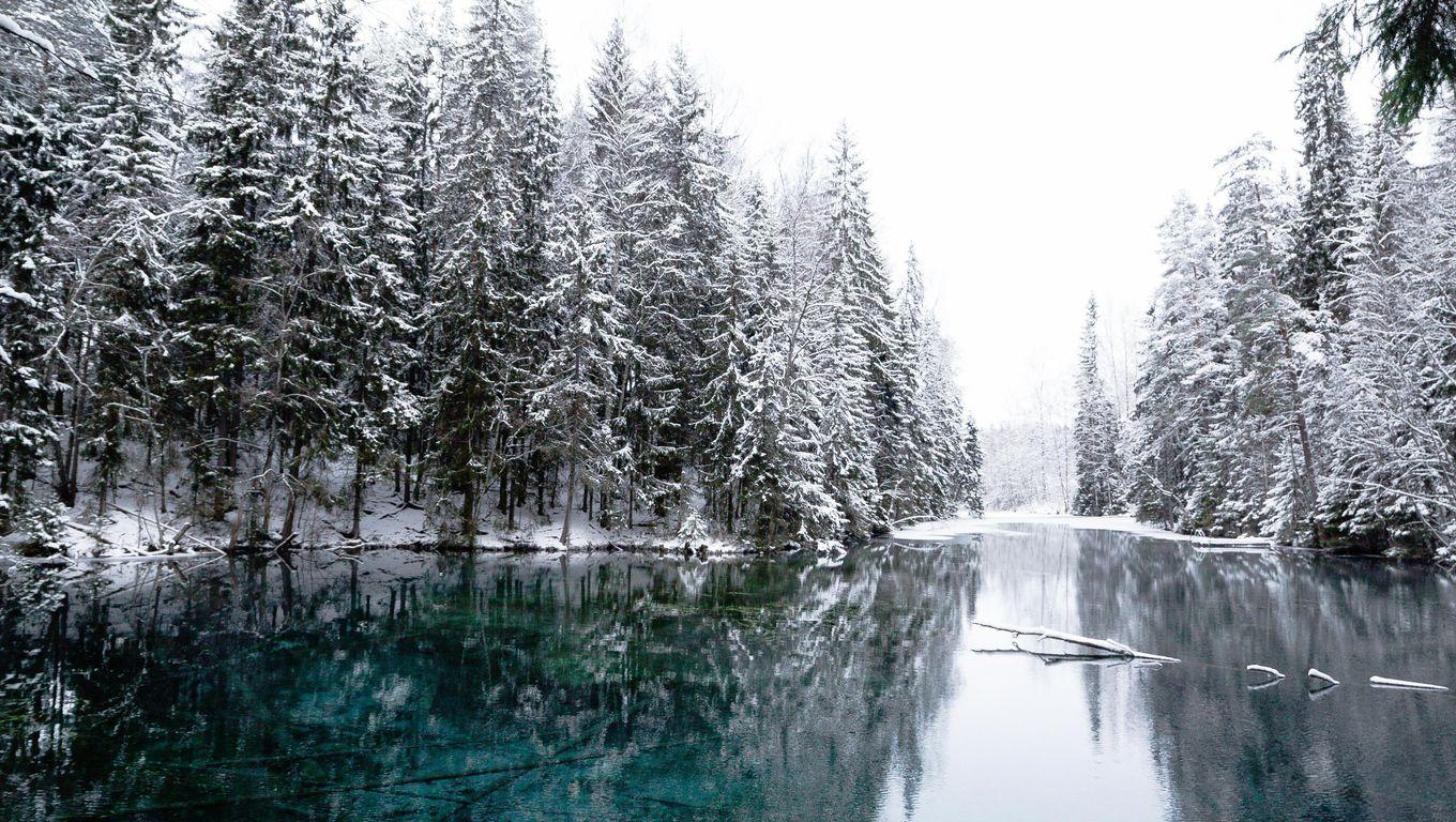 1360x768 Winter Cold Lake Laptop HD HD 4k Wallpaper, Image, Background, Photo and Picture