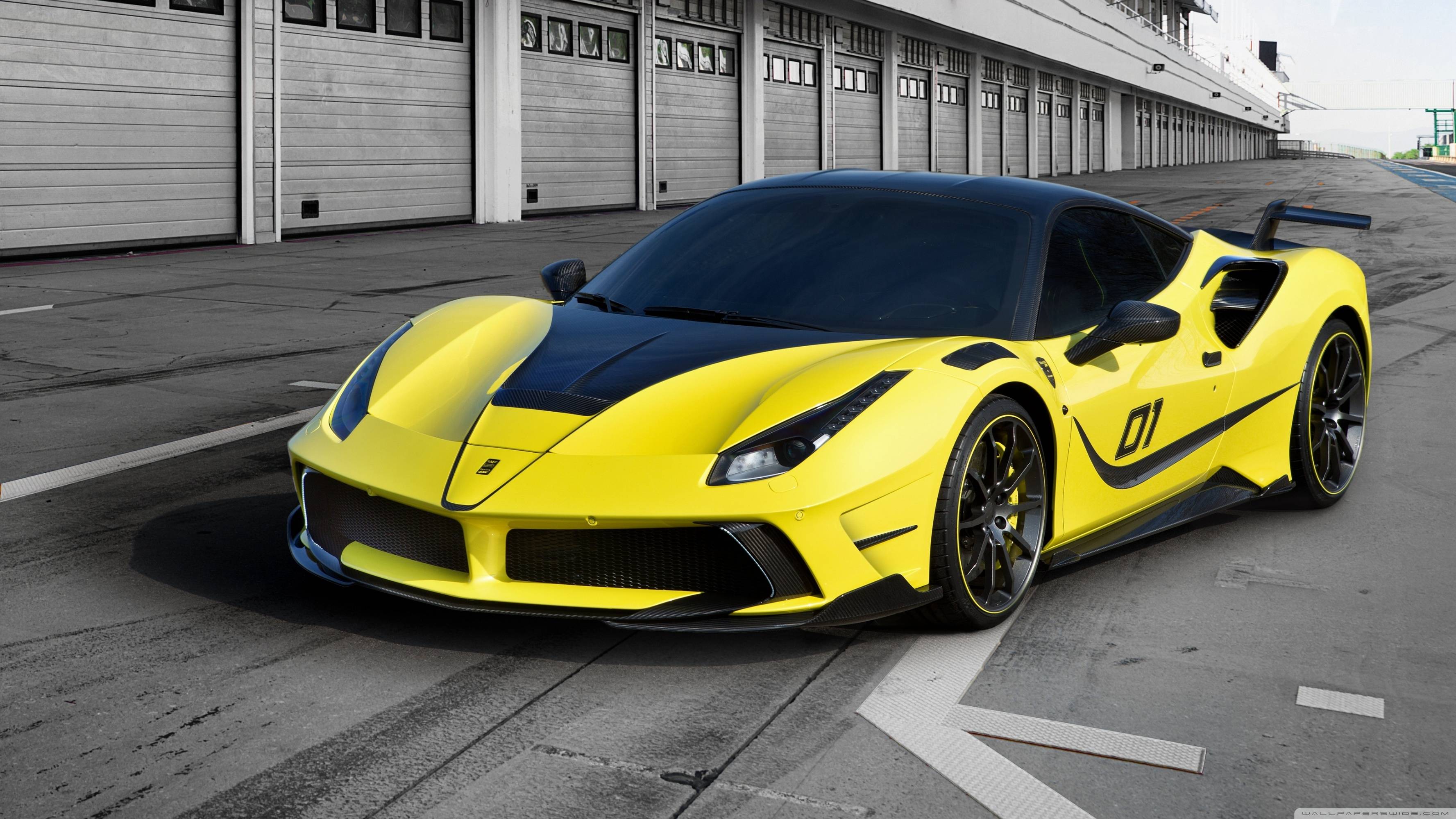 3554x1999 Mansory 4XX Siracusa Ferrari 488 HD desktop wallpaper