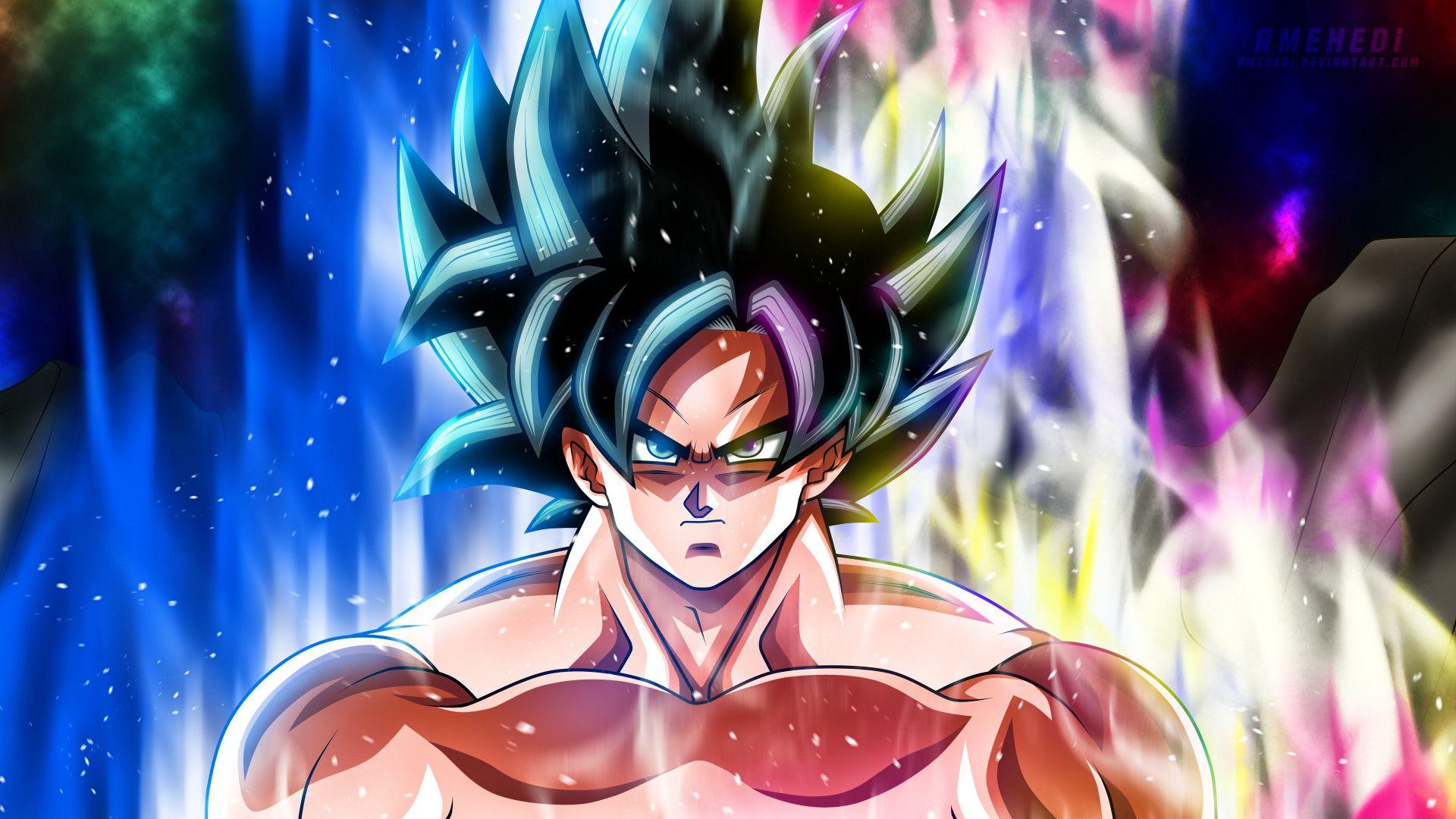 1920x1080 Ultra Instinct Goku Evolution Wallpaper