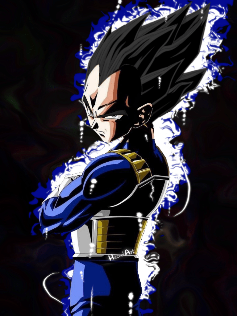 768x1024 Vegeta Ultra Instinct Wallpaper