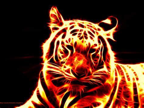 Flame Tiger Wallpapers - Top Free Flame Tiger Backgrounds - WallpaperAccess