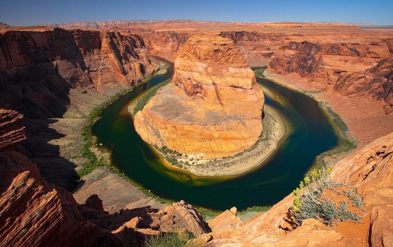 1280x804 Horseshoe Canyon wallpaper. Horseshoe Canyon