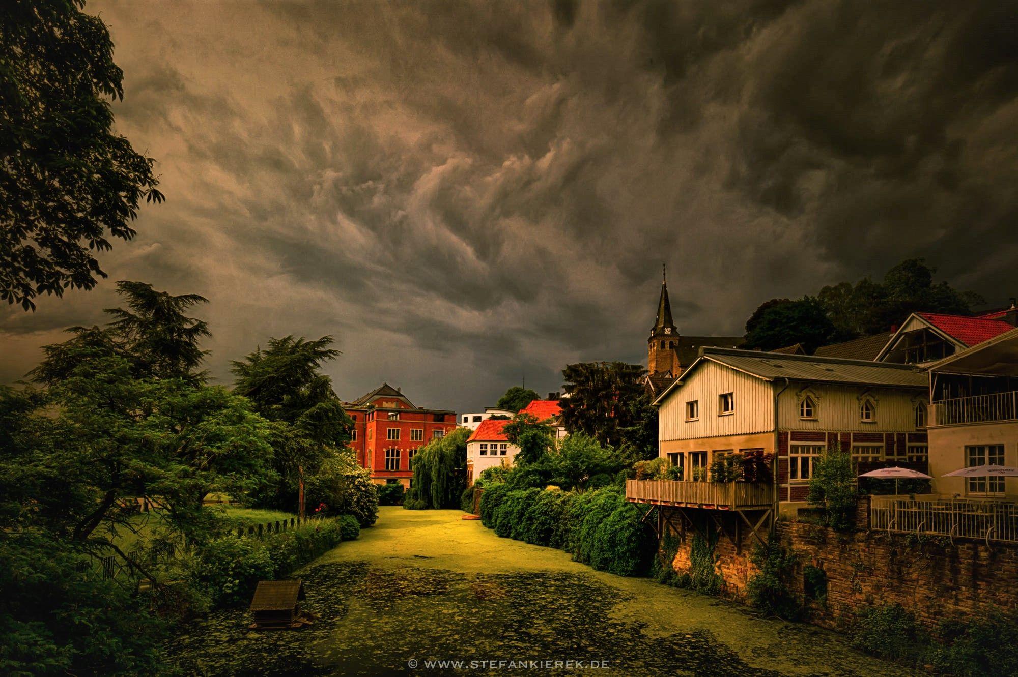2000x1331 Cloud, Gray, House, Man, Made, Sky, Village Wallpaper & Background Image