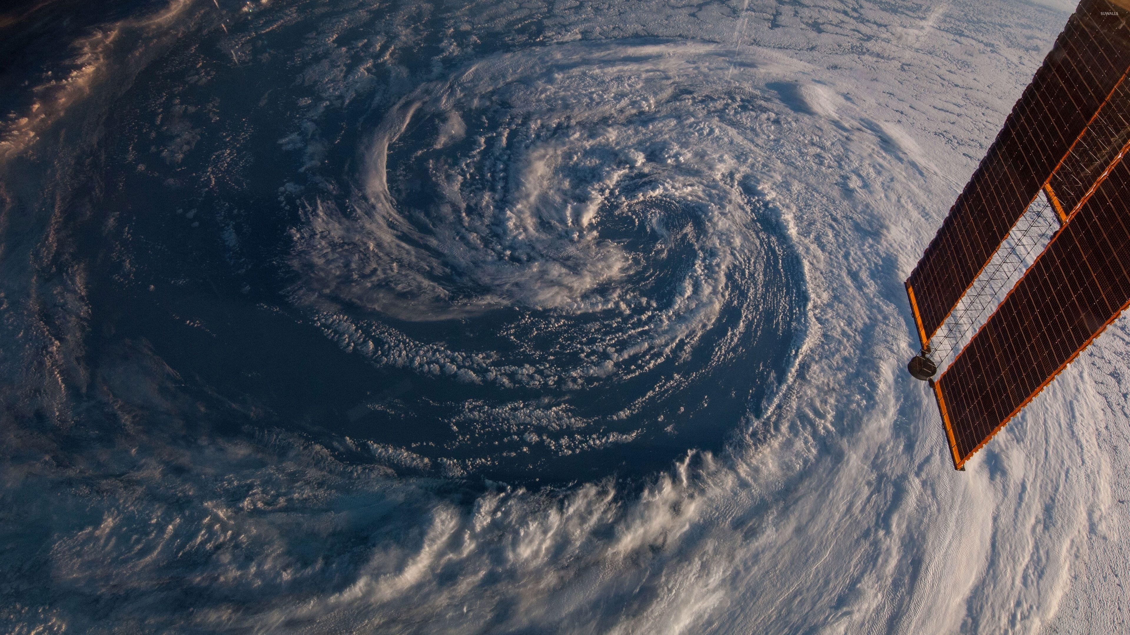 3840x2160 Earth clouds seen from outer space wallpaper wallpaper
