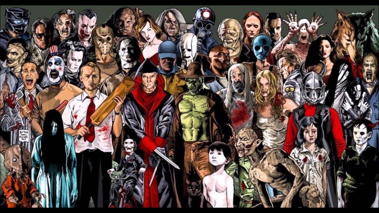 1280x720 Horror Movie Icon Wallpaper