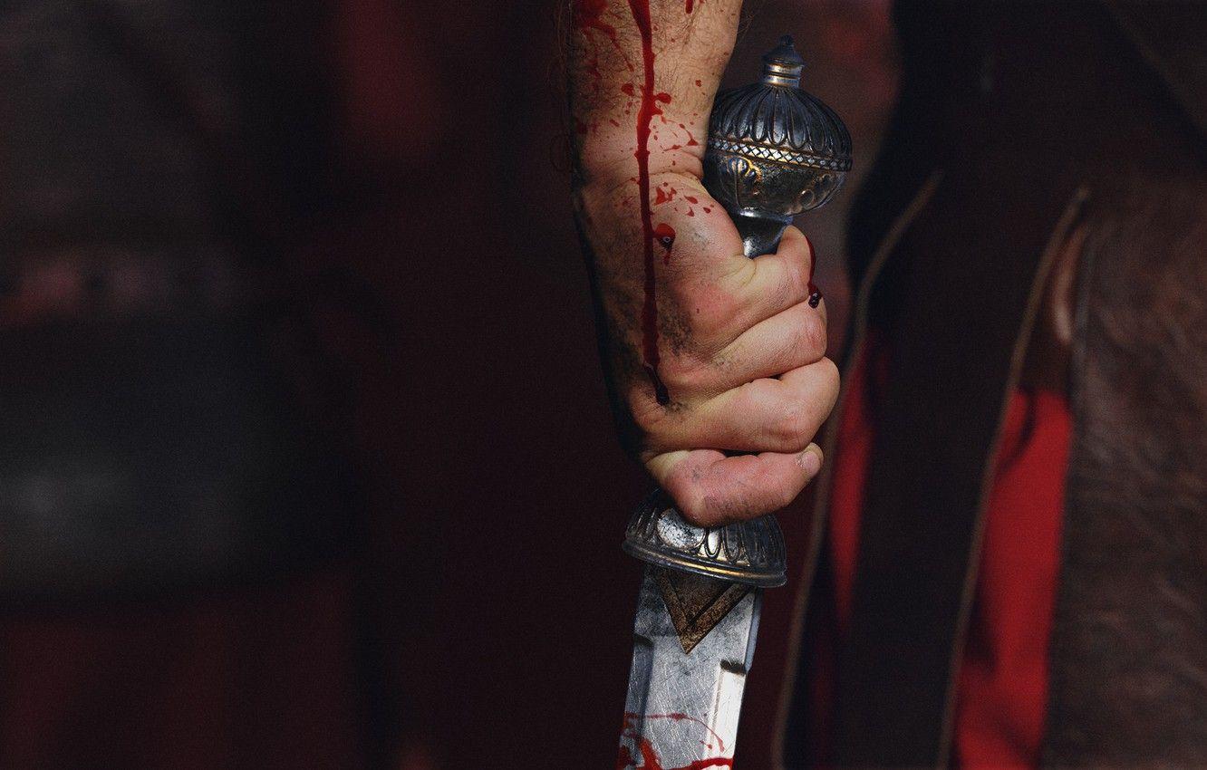 1332x850 Wallpaper blood, hand, sword, Total War Arena, promo arts image for desktop, section игры