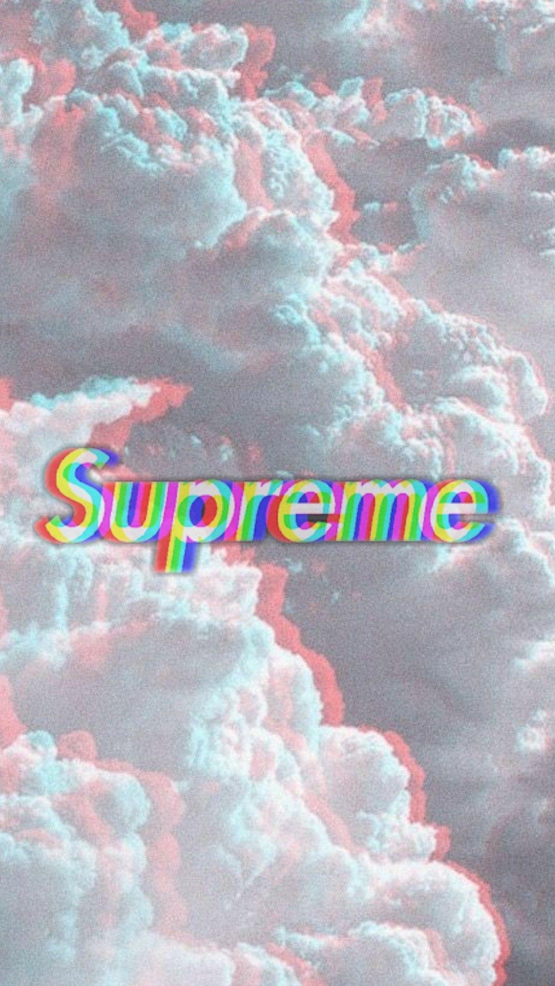 1080x1920 wallpaper #supreme #red #blue #tumblr. Supreme wallpaper, Chill wallpaper, Blue poster