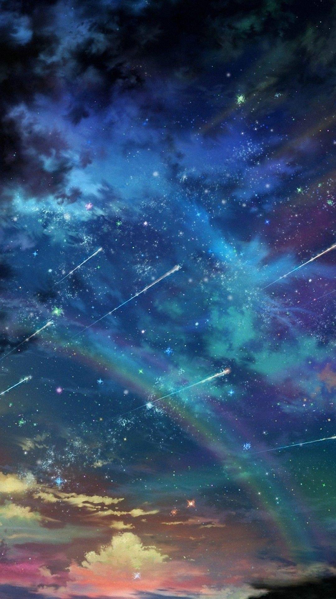 1080x1920 Meteorite Background Image