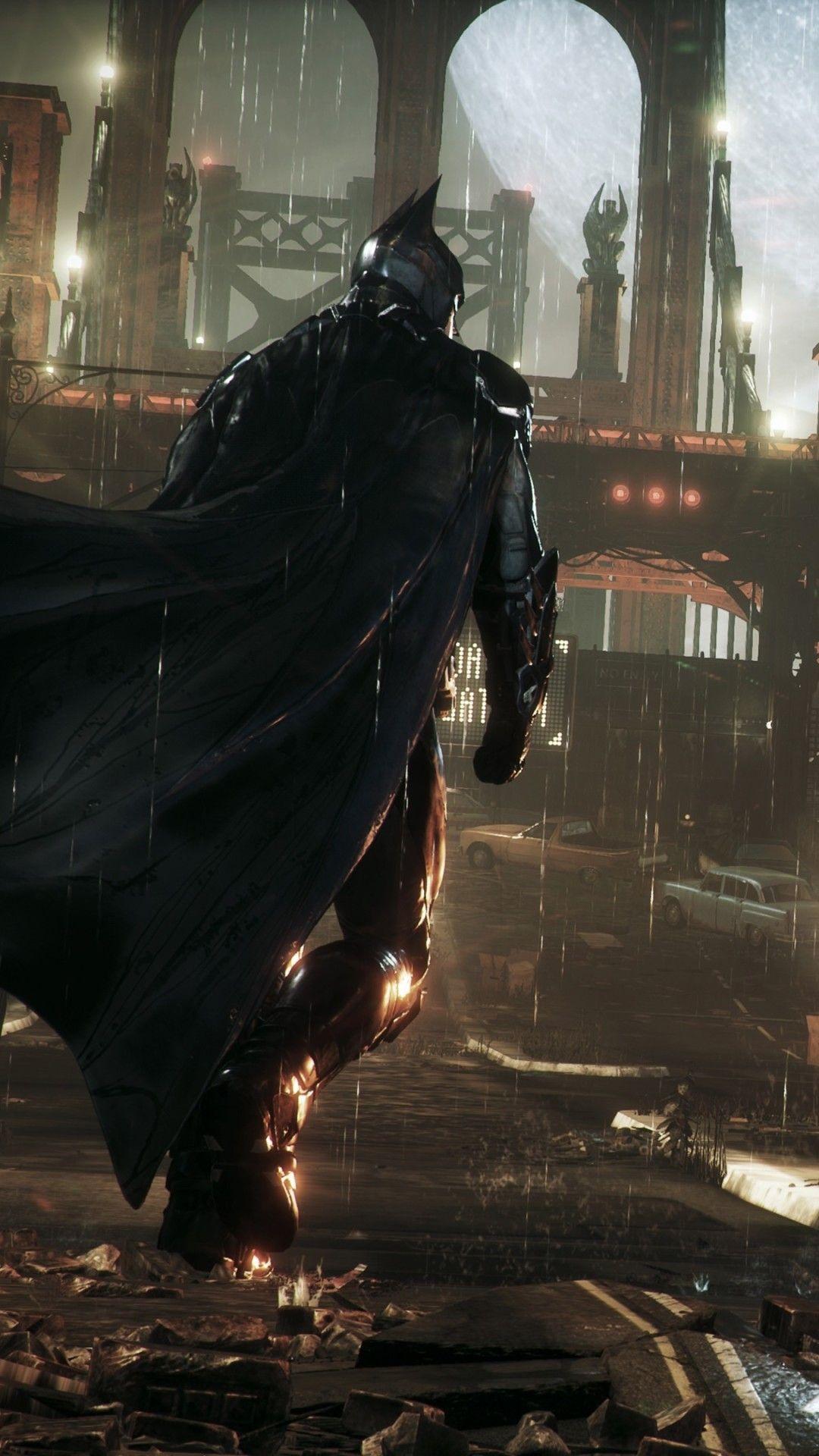 1080x1920 iPhone Batman Arkham Knight Wallpaper 4k