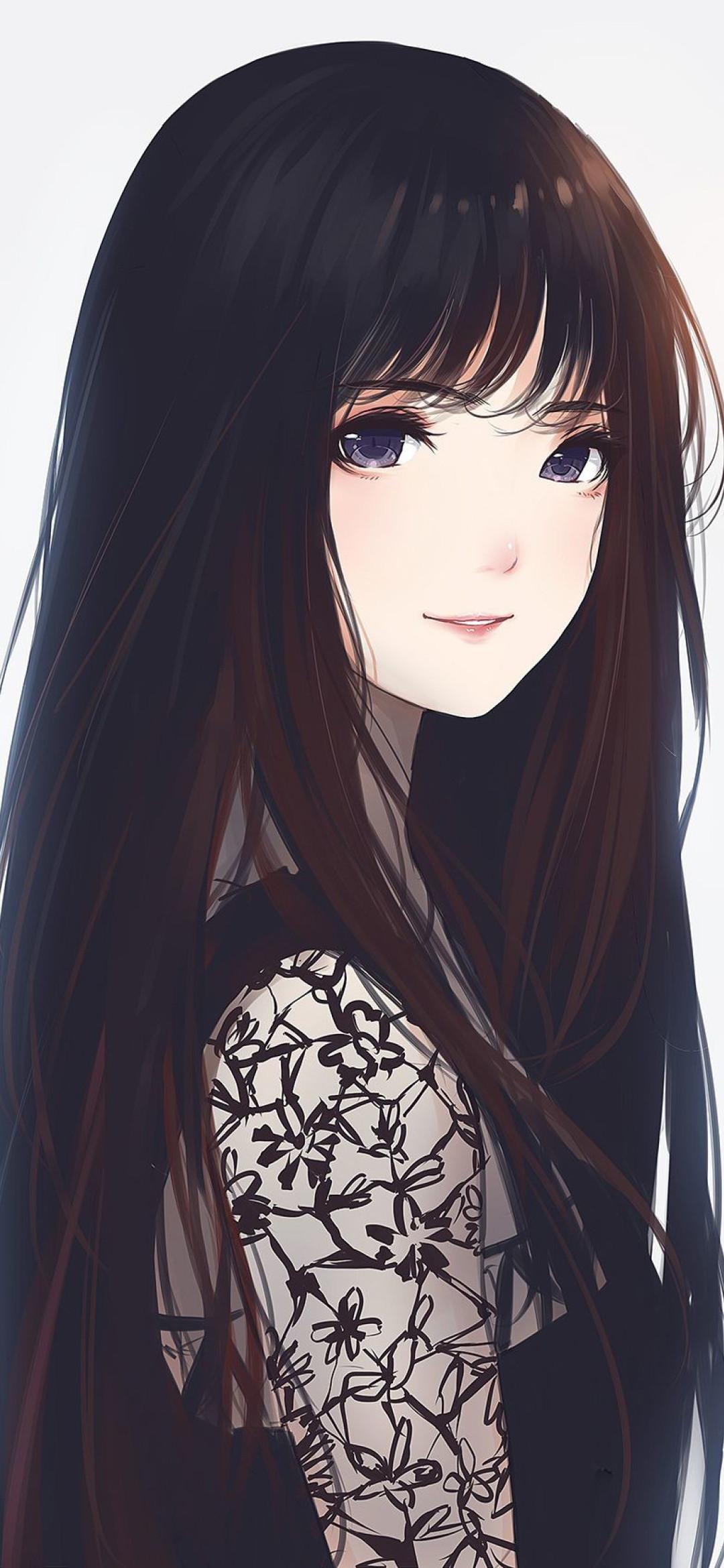 1080x2340 Cute Anime Girl 1080x2340 Resolution Wallpaper, HD Anime 4K Wallpaper, Image, Photo and Background