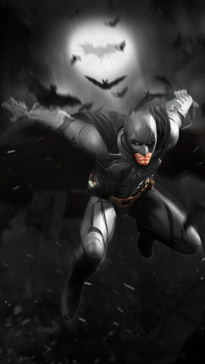 703x1250 Batman Dark Knight IPhone Wallpaper. Batman the dark knight, Batman, Batman dark