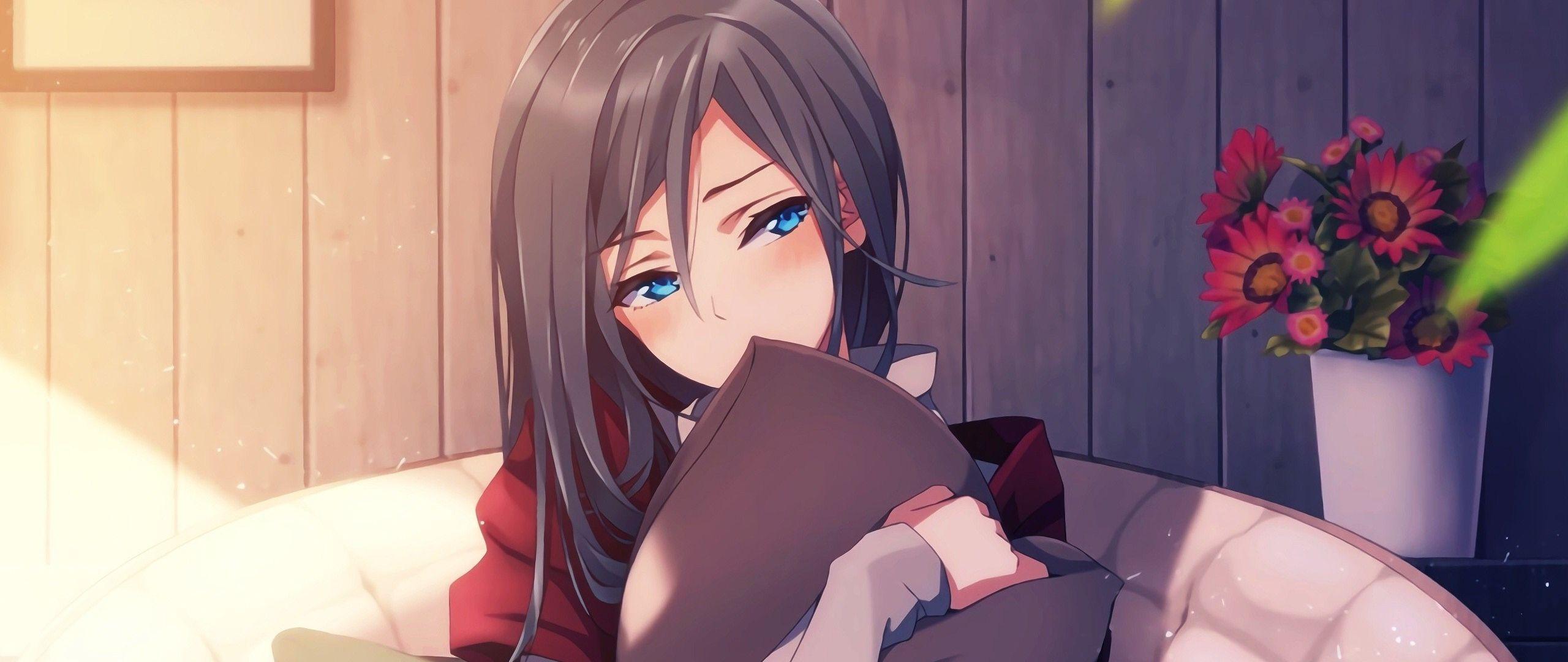 2560x1080 Desktop Wallpaper Cute Anime Girl, HD Image, Picture, Background, T9apxo