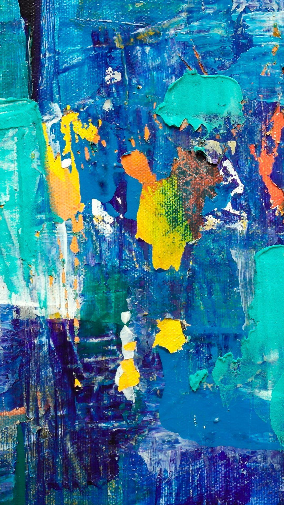 1080x1920 Download wallpaper 1080x1920 paint, canvas, brushstrokes, abstract, color, oil paint samsung galaxy s s note, sony xperia z, z z z htc one, lenovo vibe HD background