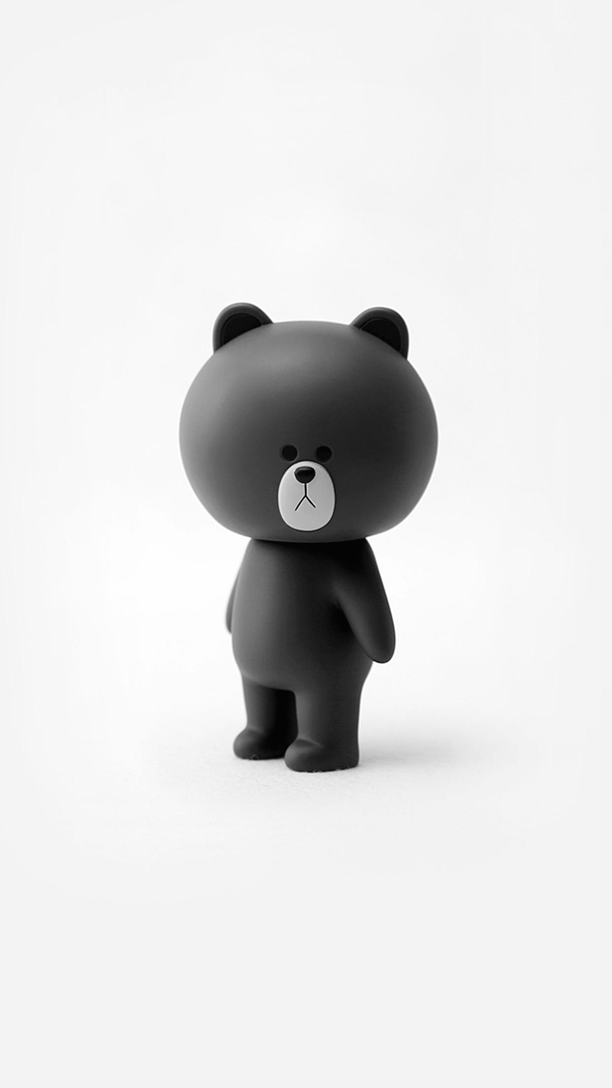 1242x2208 Cute Teddy Wallpaper HD Wallpaper