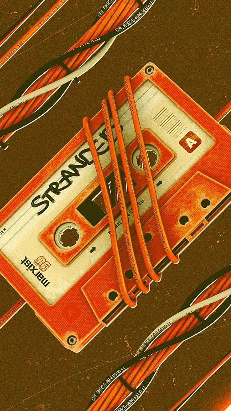 750x1334 HD Orange iPhone Wallpaper
