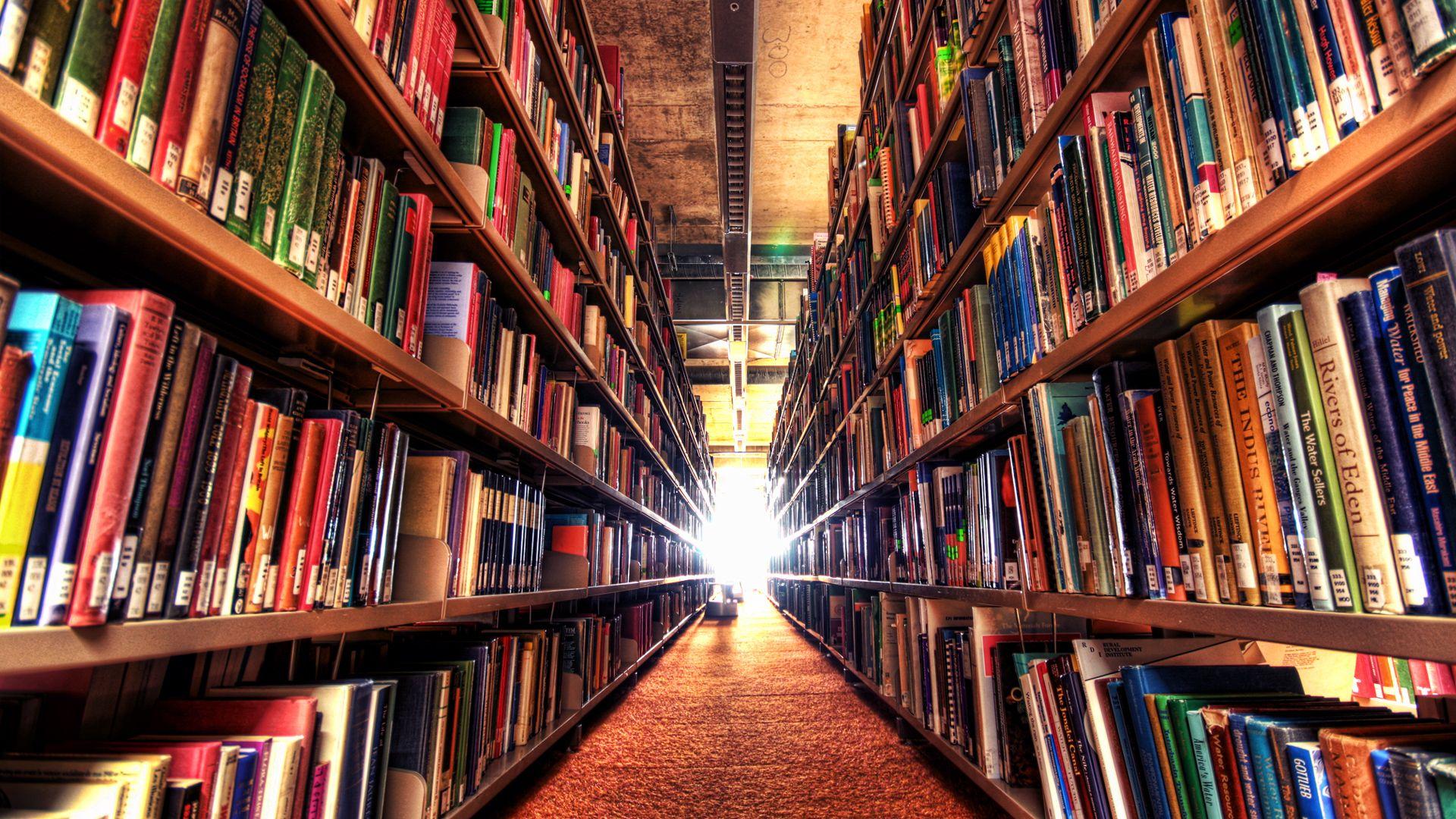 1920x1080 Wonderful HD Library Wallpaper