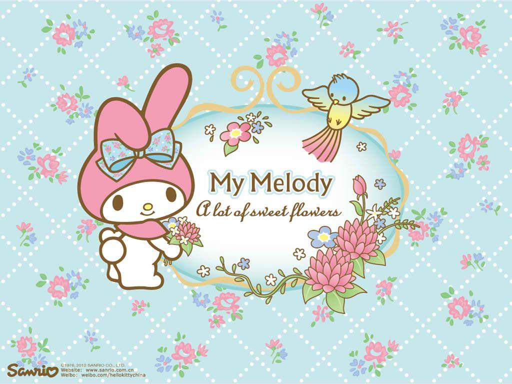 1024x768 My Melody Picture : Kids Coloring Travel