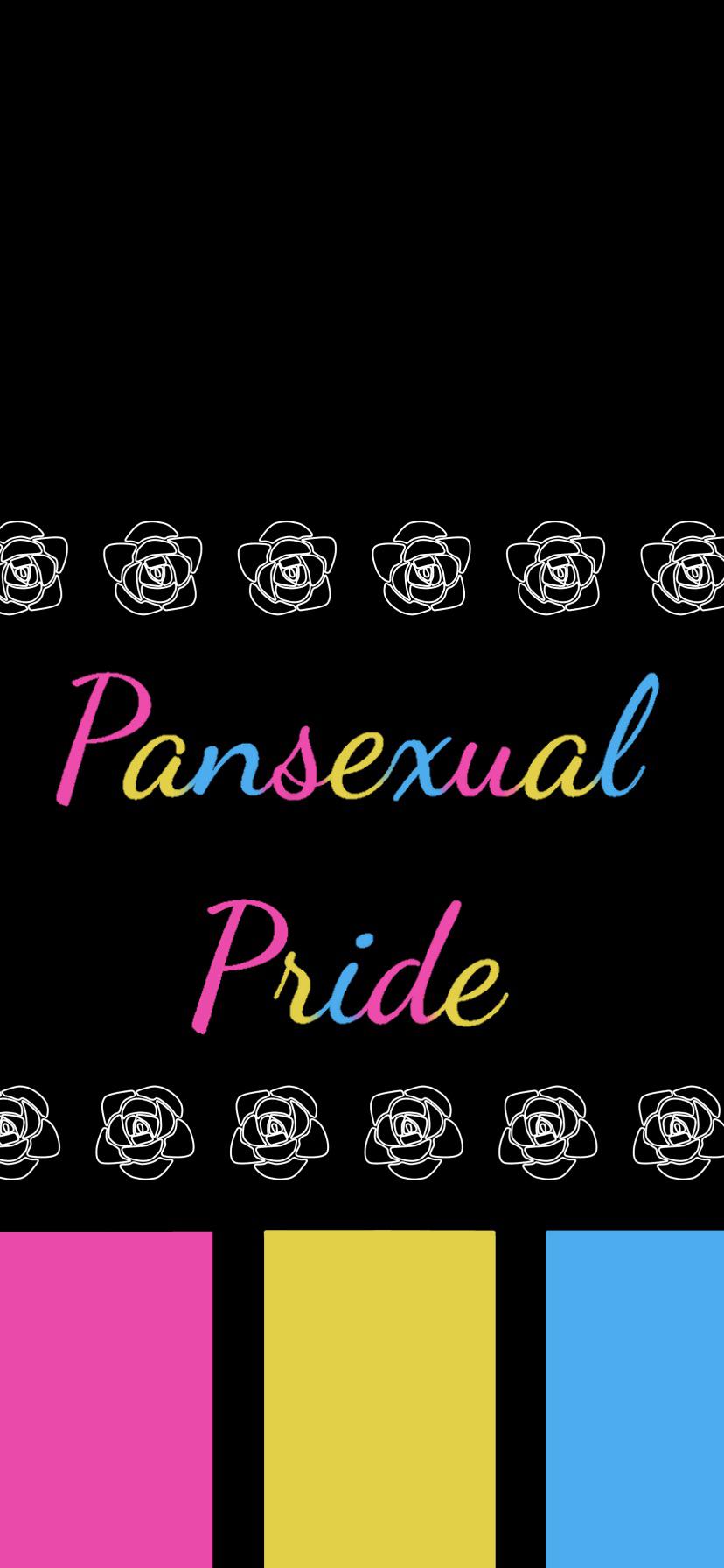 828x1792 Pansexual Pride lock (or home) wallpaper