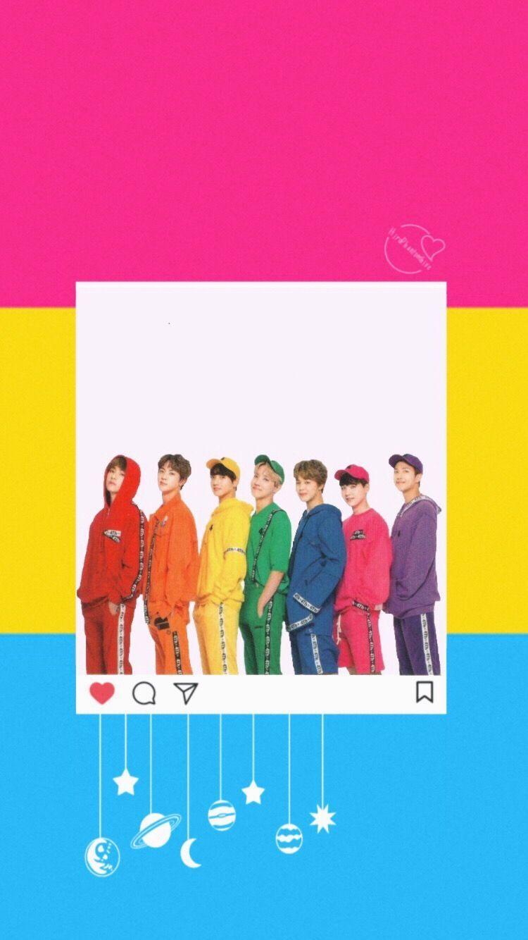 750x1334 Bts Pansexual Pride Wallpaper