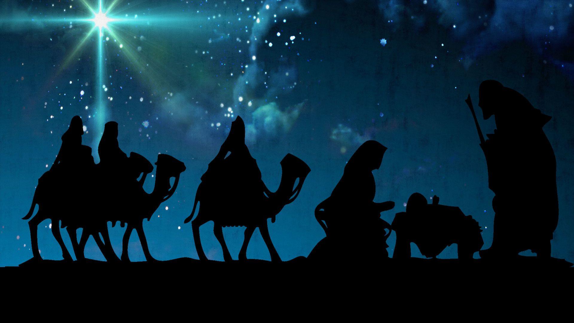 1920x1080 Nativity Scene Background