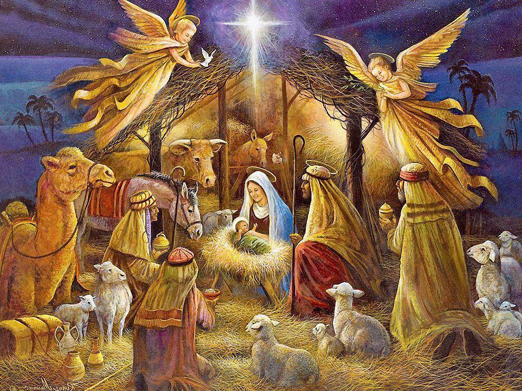 Nativity Painting Wallpapers - Top Free Nativity Painting ...