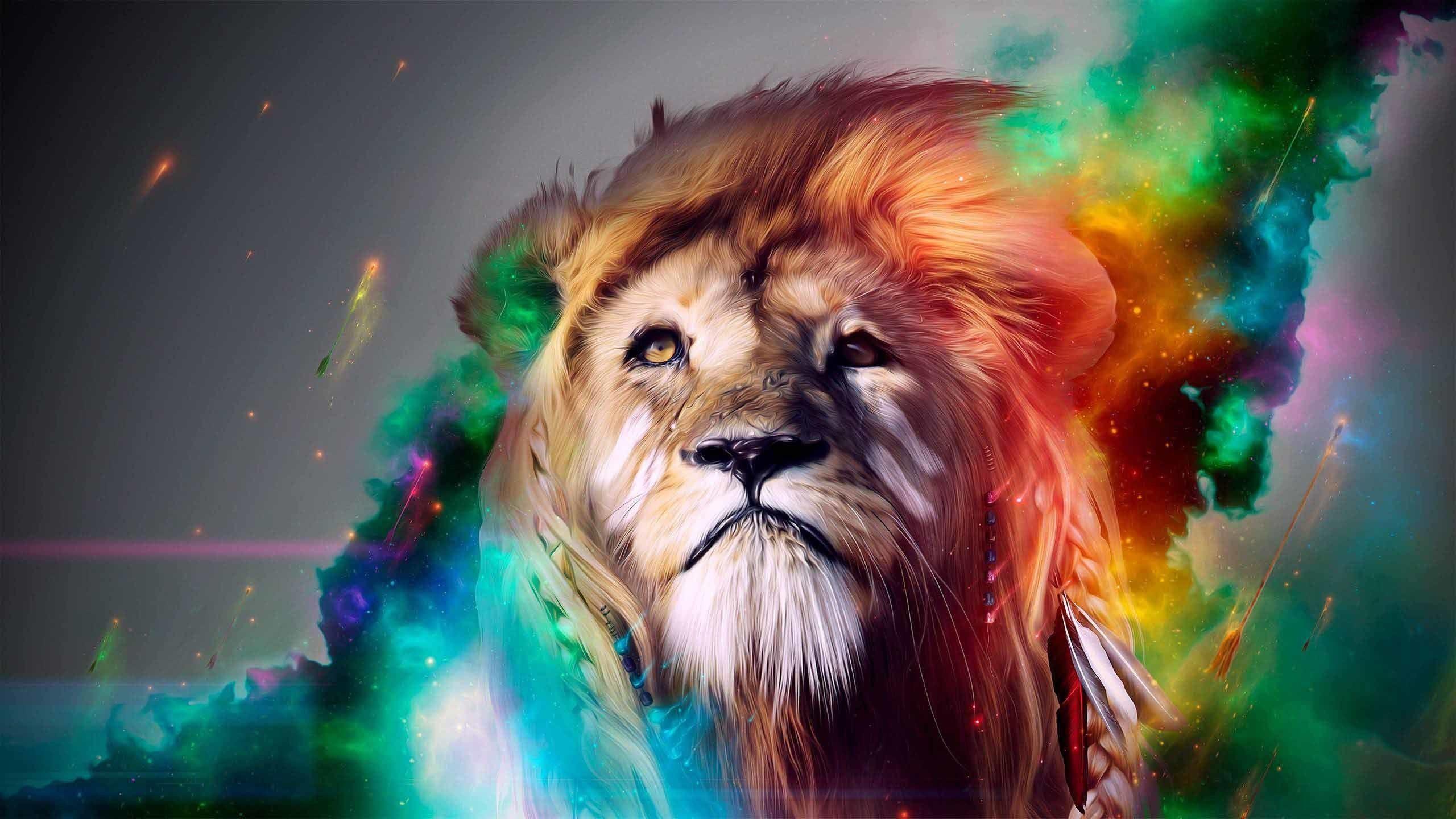 2560x1440 Trippy Stoner Wallpaper
